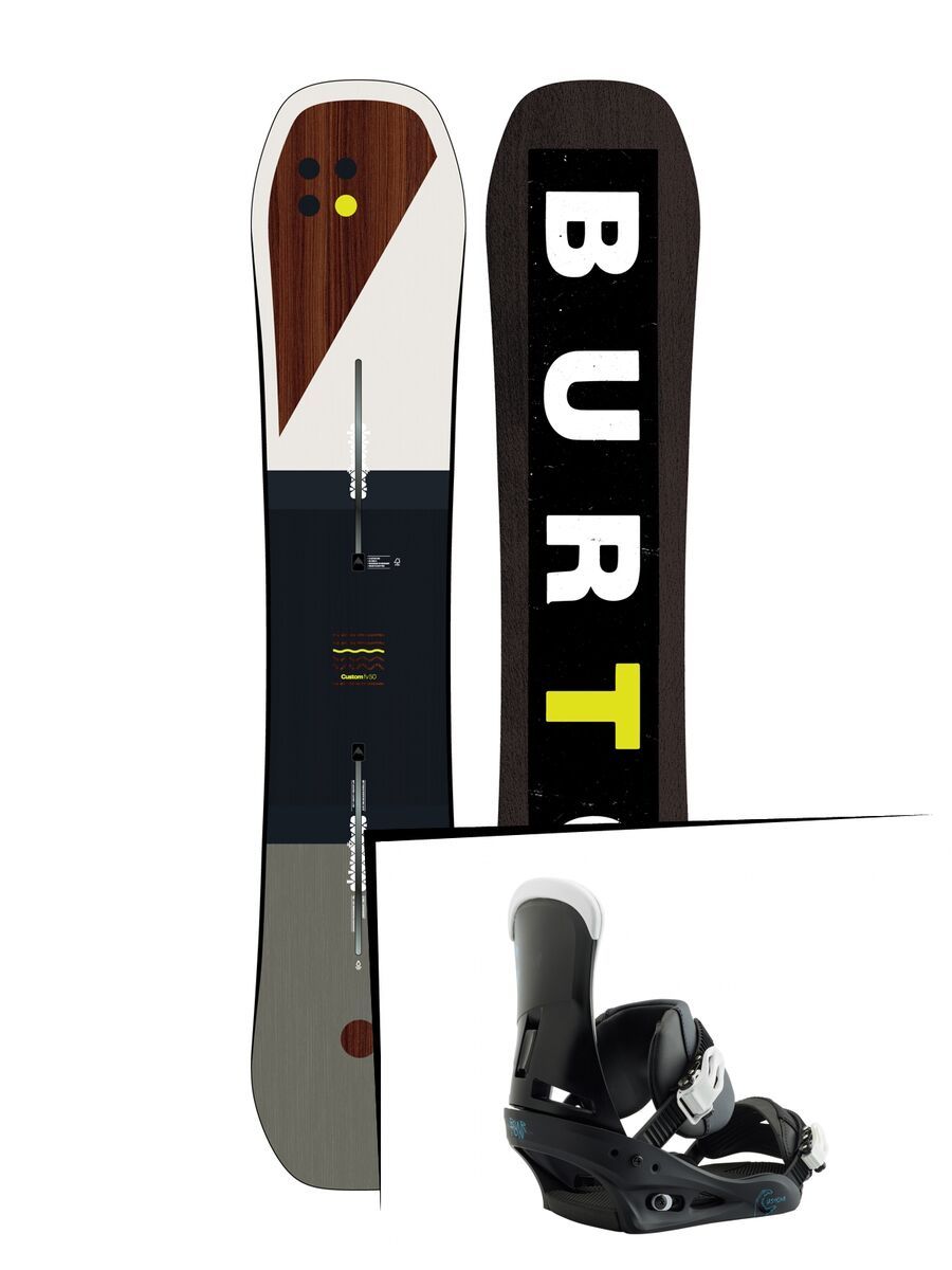 Set: Burton Custom Flying V 2019 +  Custom (2218417S) - Bild 1