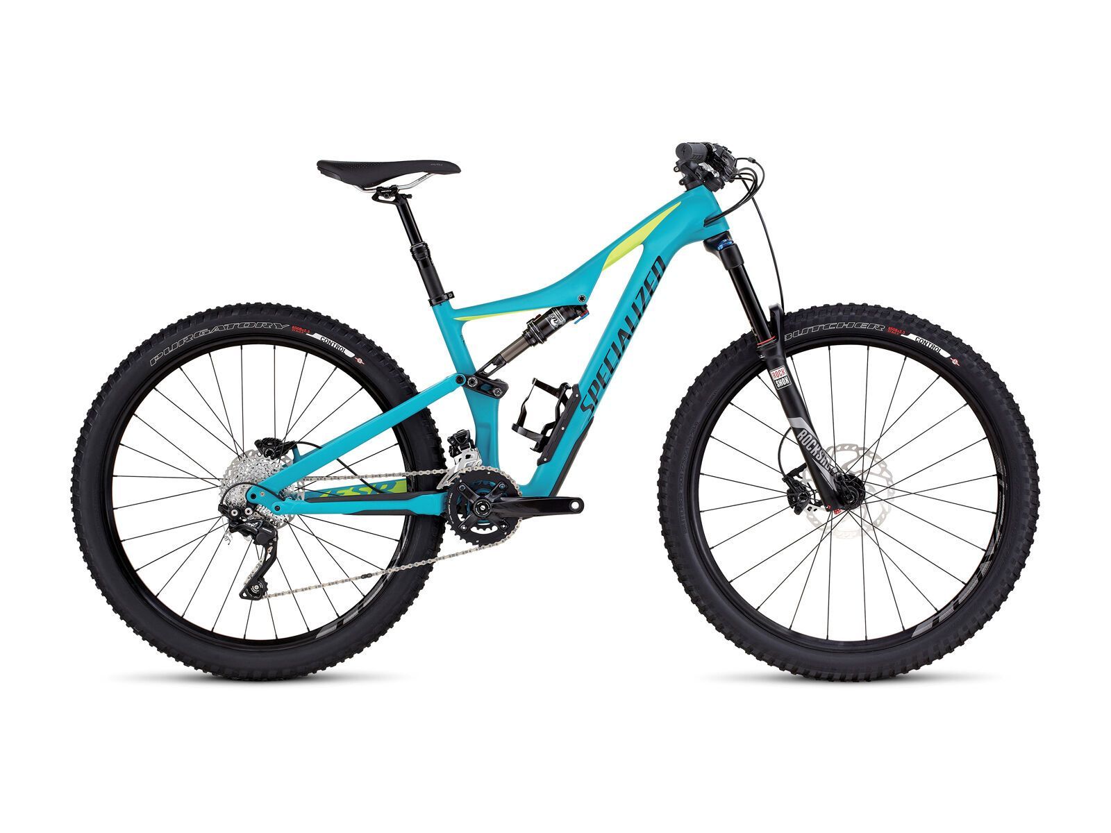 Specialized Rhyme Comp Carbon 650b, satin turquoise/hyper green/black - Bild 1