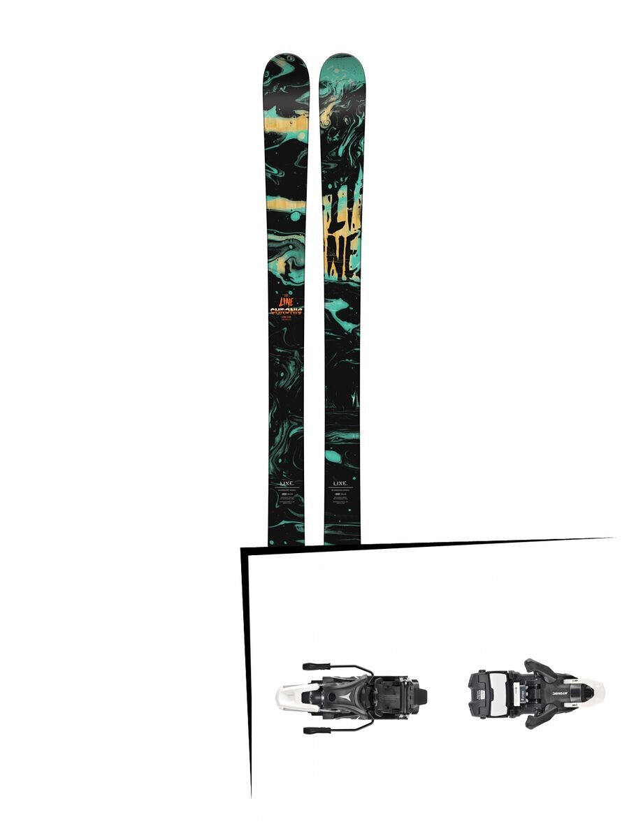 Set: Line Chronic 2018 + Atomic Shift MNC 13 black/white - Bild 1