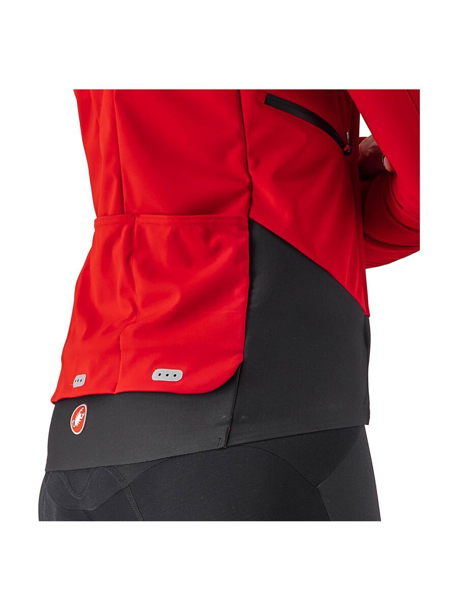 Castelli Alpha RoS 2 W Jacket, red/white-silver gray - Bild 4