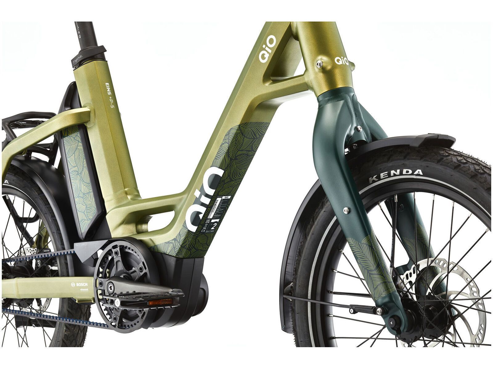 QiO Eins+ P-5 Leaf Line, midnight moss/matt - Bild 3