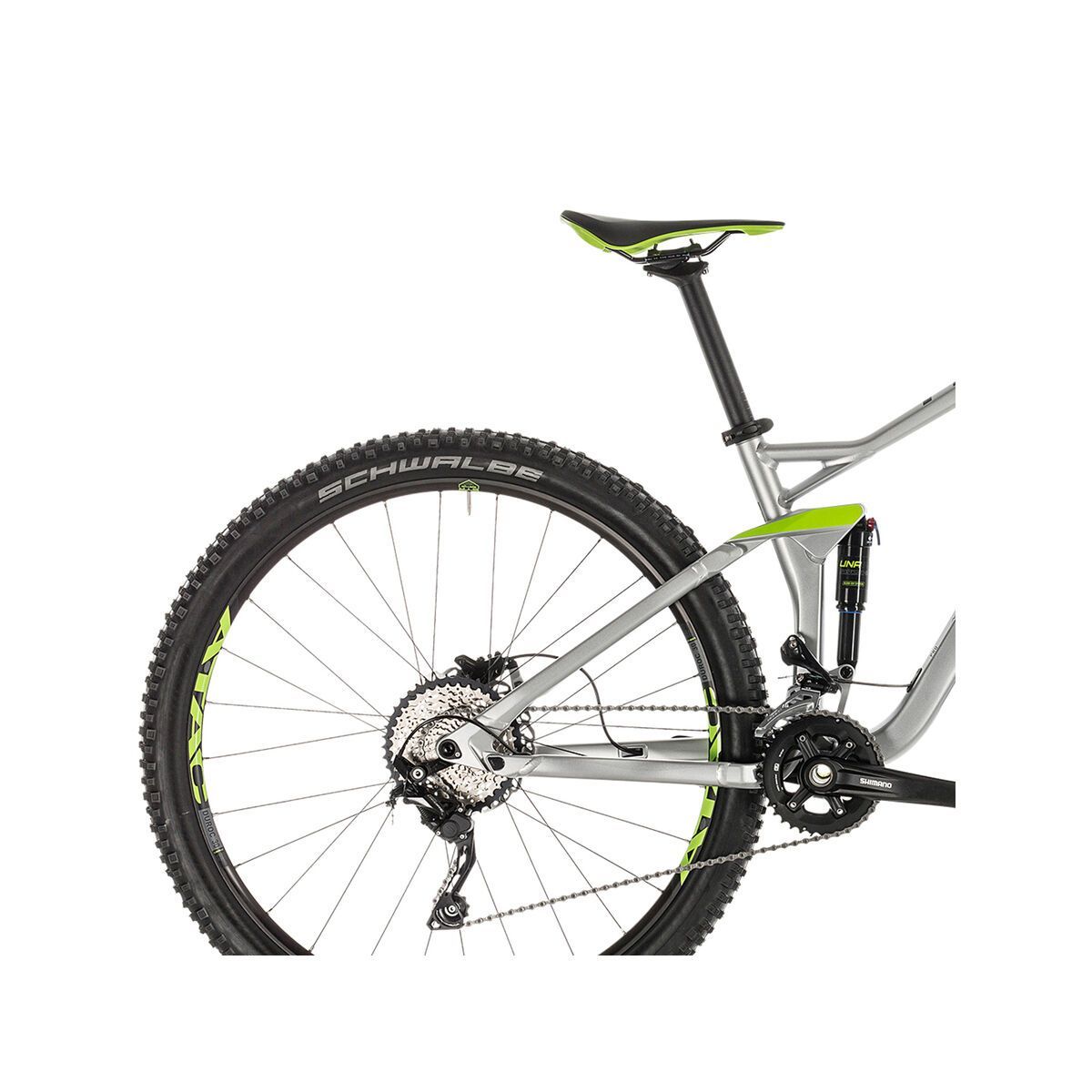 Cube Stereo 120 Pro 29, silver´n´green - Bild 5