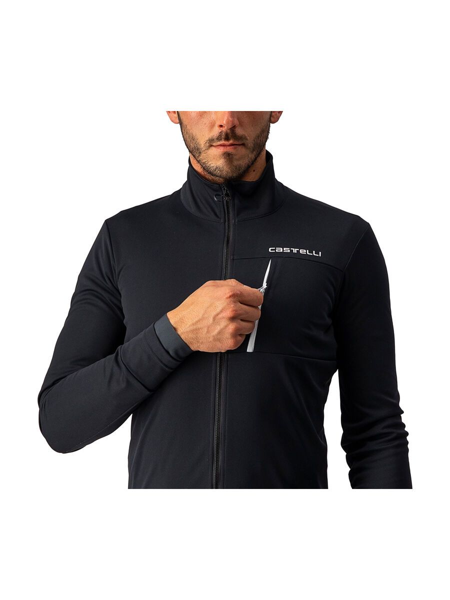 Castelli Go Jacket, light black/white - Bild 6