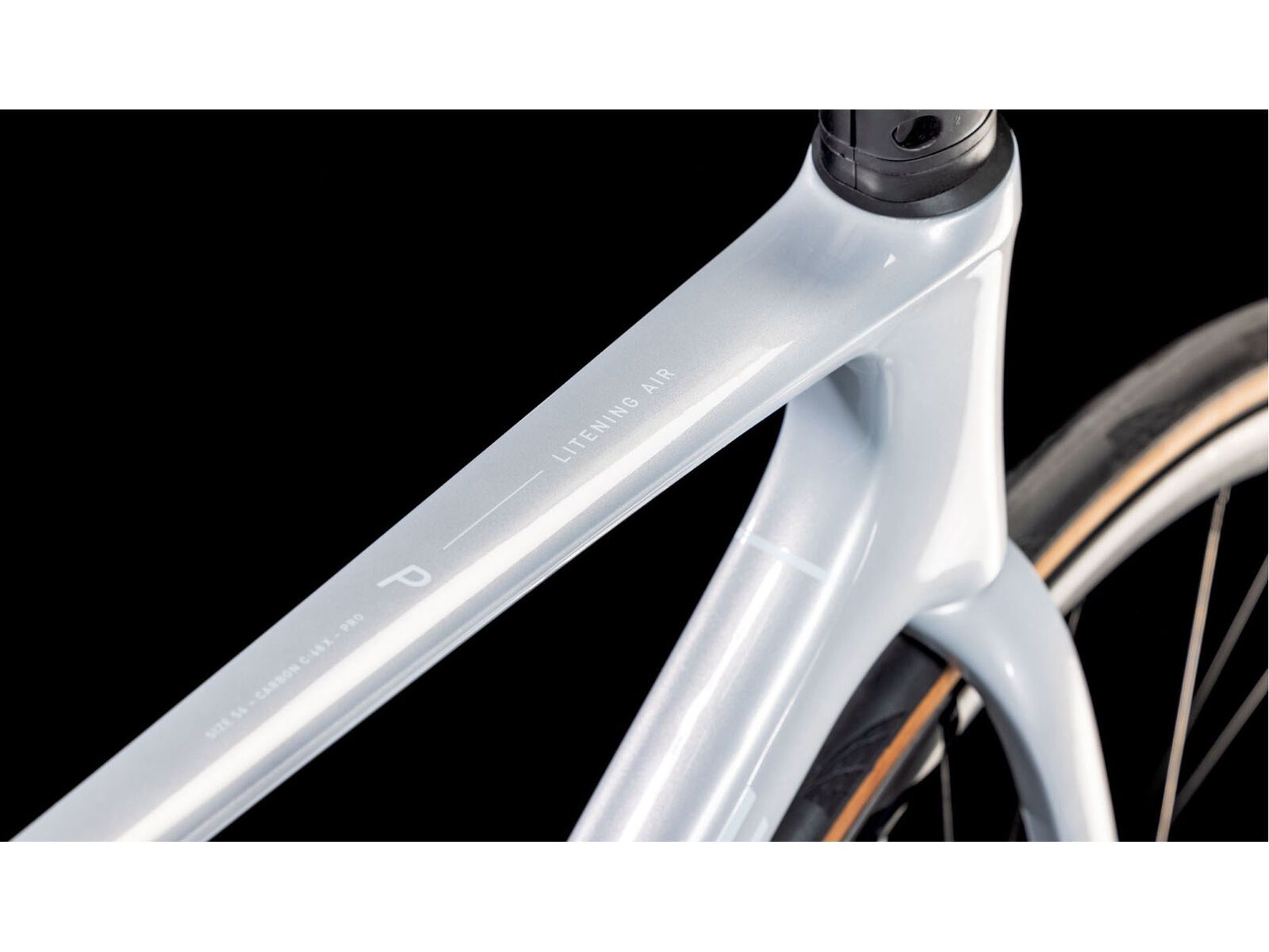 Cube Litening Air C:68X Pro, foggrey´n´white - Bild 2