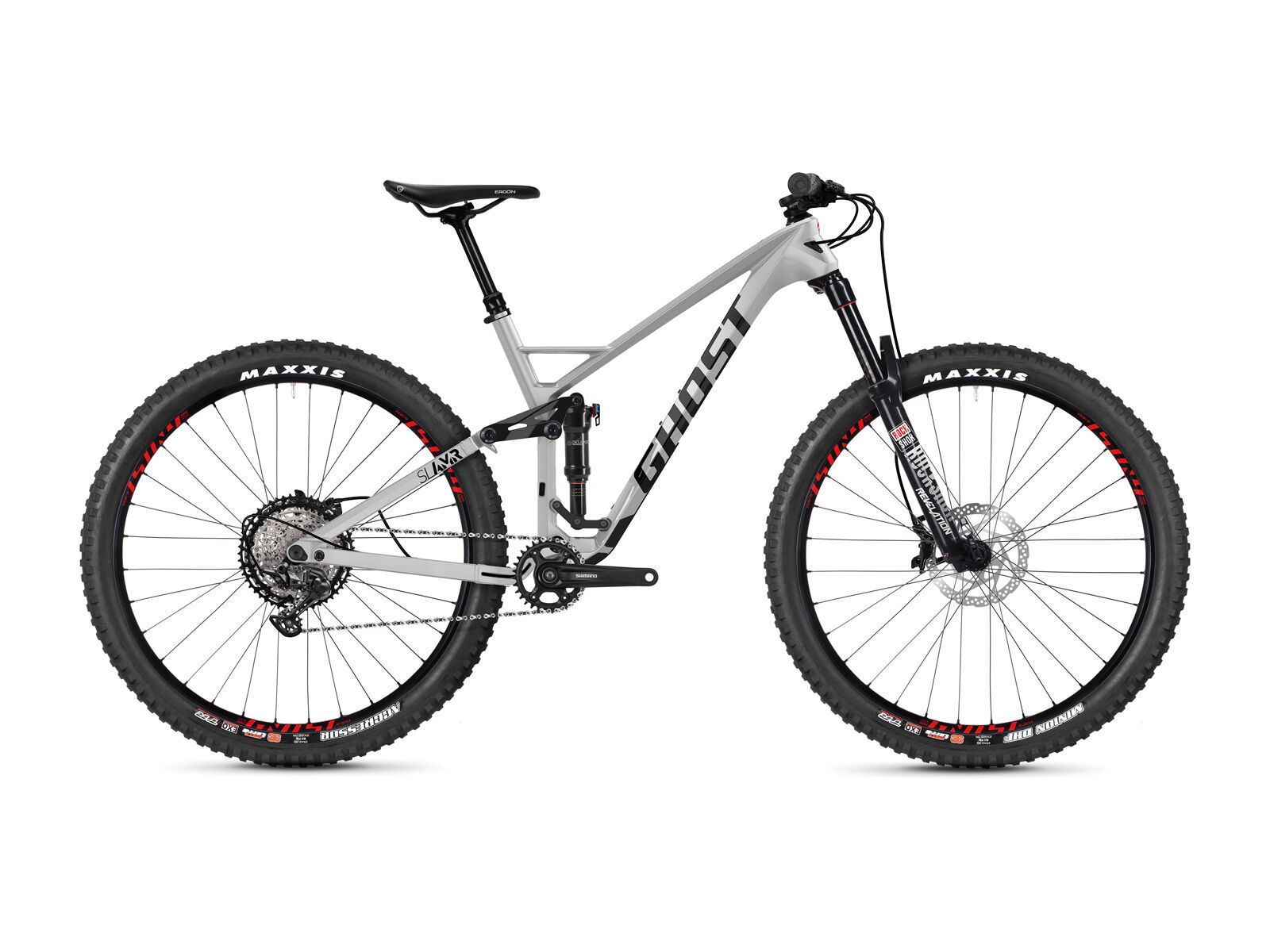 Ghost SL AMR 6.9 LC, iridium silver/jet black/riot red - Bild 1