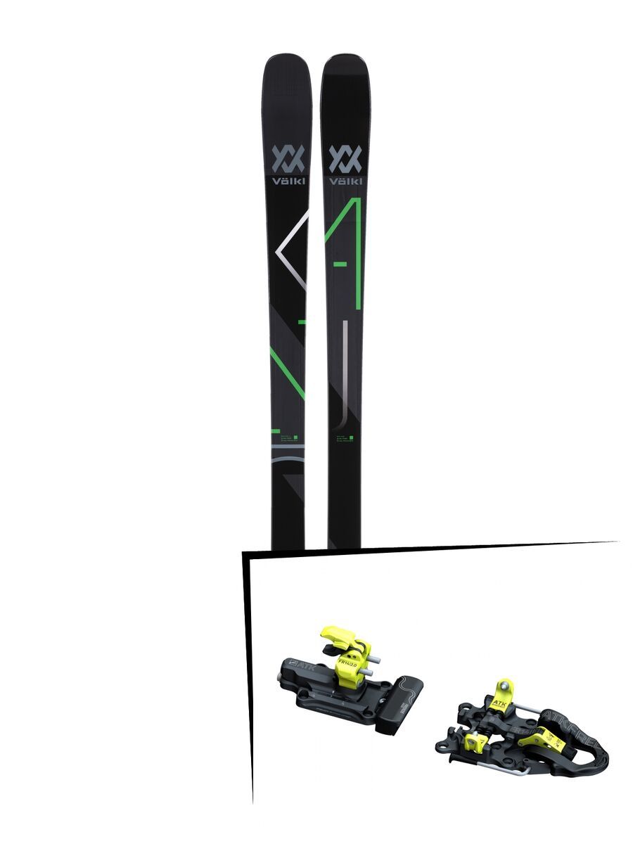 Set: Völkl Kanjo 2018 + ATK Freeraider 14 2.0 - Bild 1