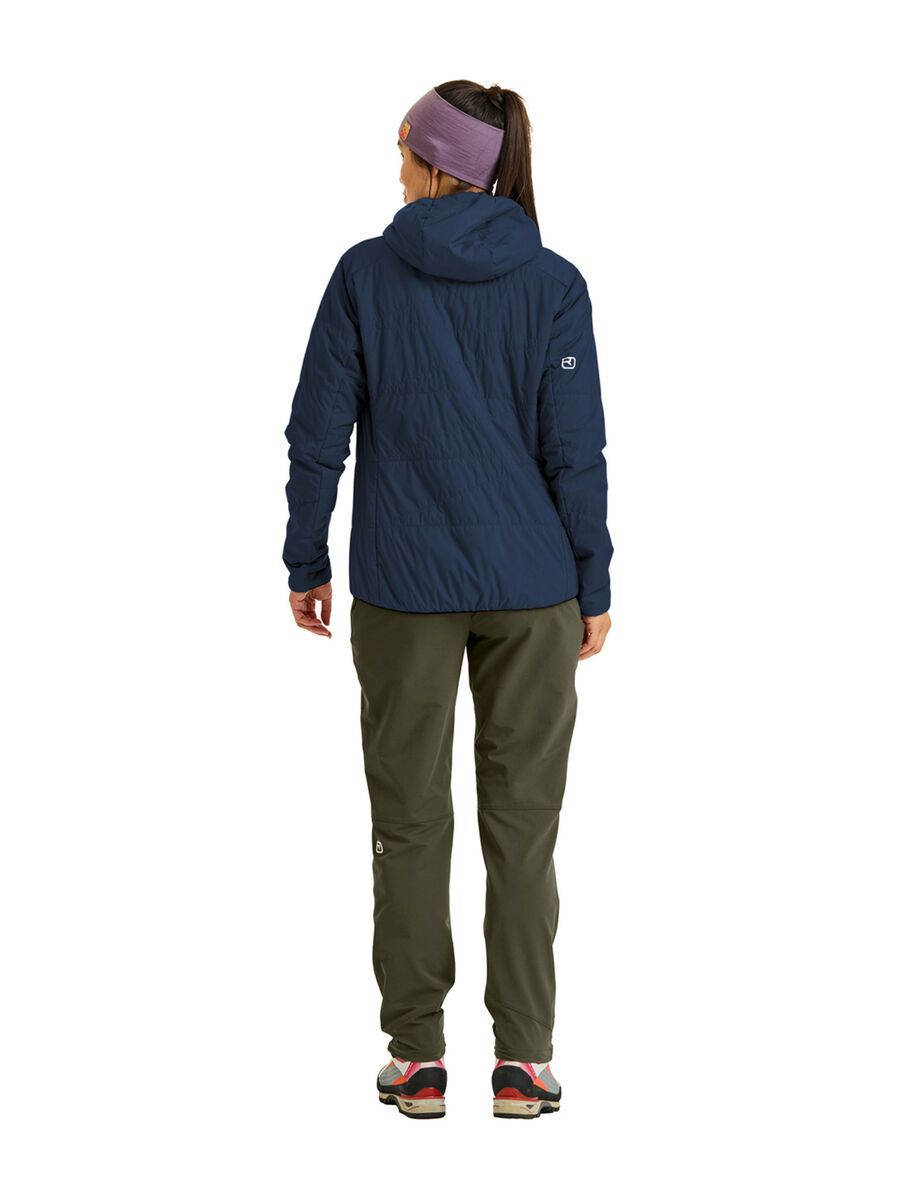 Ortovox Swisswool Piz Duan Jacket W, blue nunatak - Bild 4