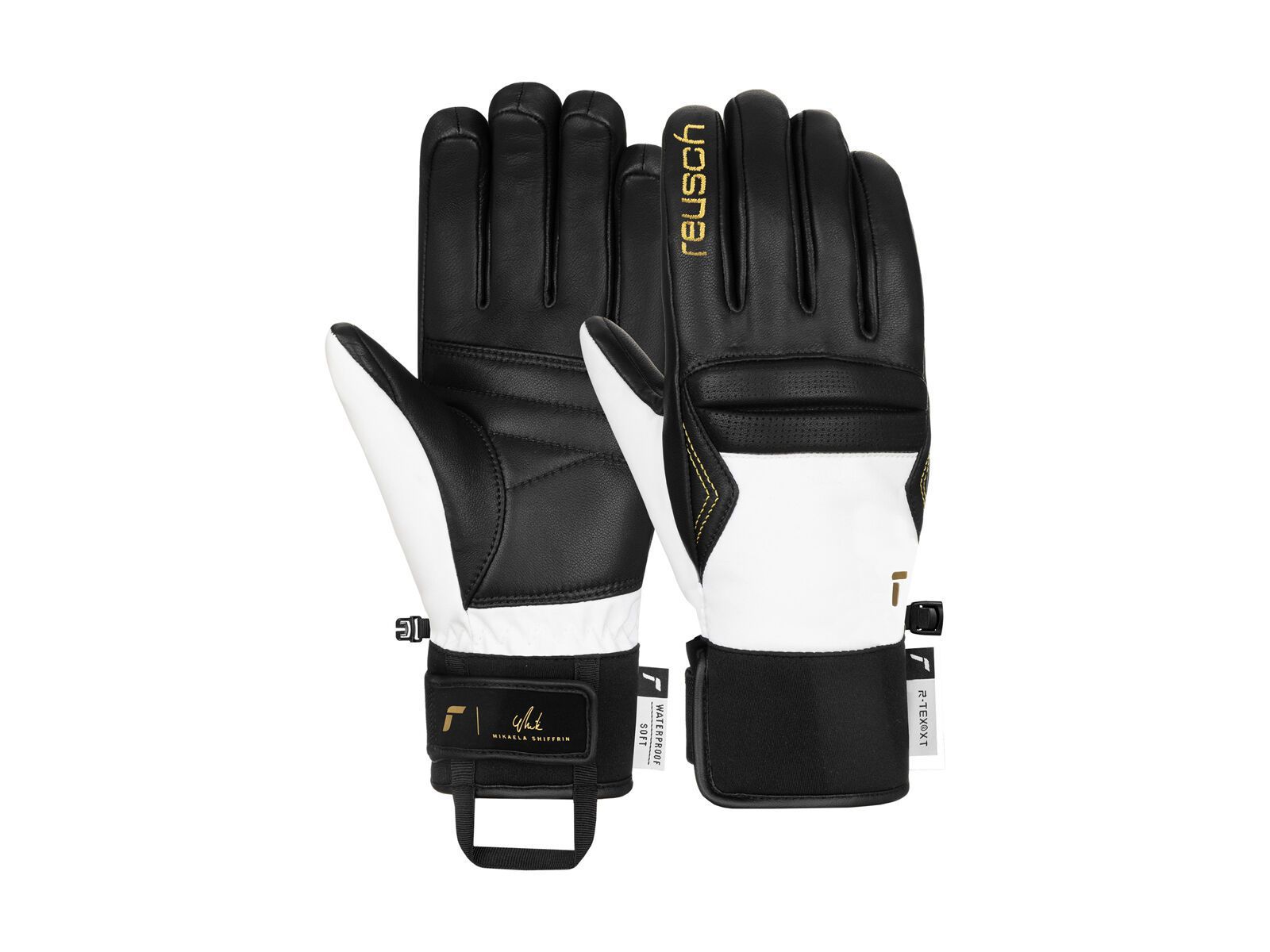 Reusch Mikaela Shiffrin R-Tex XT, black/white - Bild 1