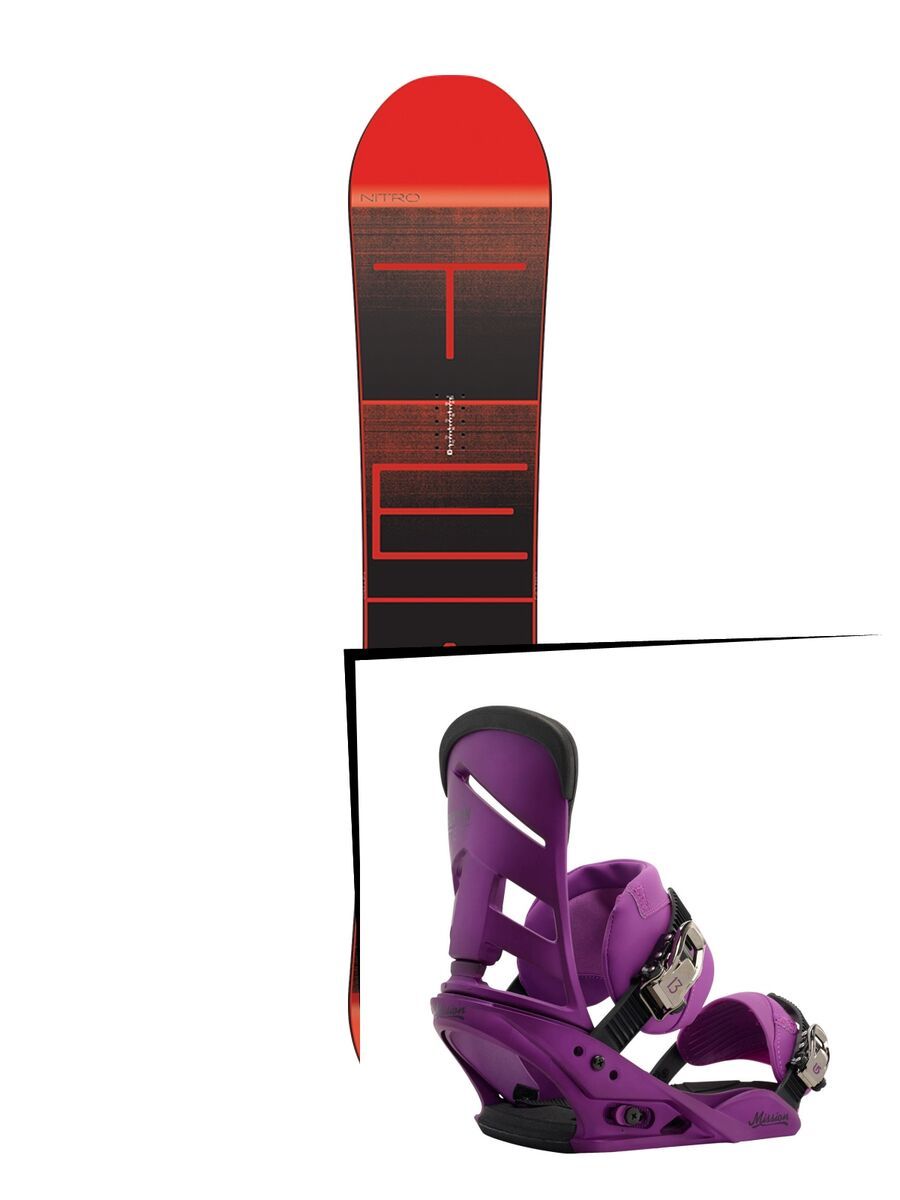 Set: Nitro Team Gullwing 2016 + Burton Mission (1191287S) - Bild 1