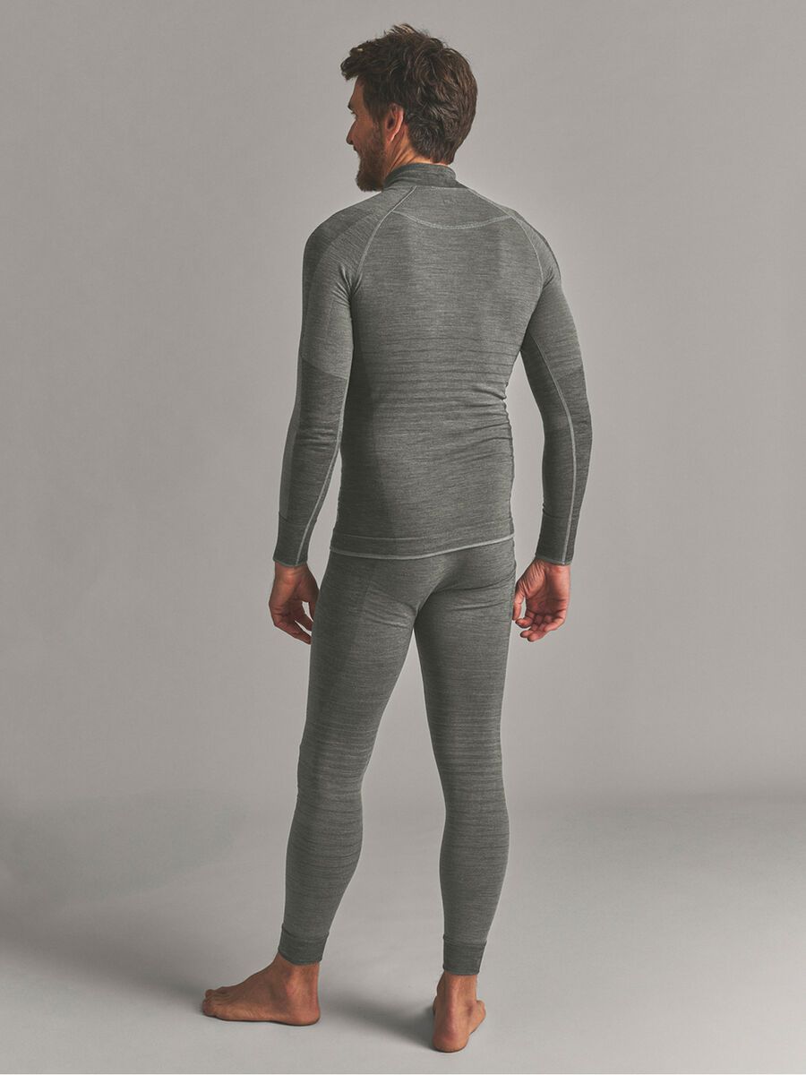 Ortovox 230 Merino Competition Zip Neck M, dark sage - Bild 5