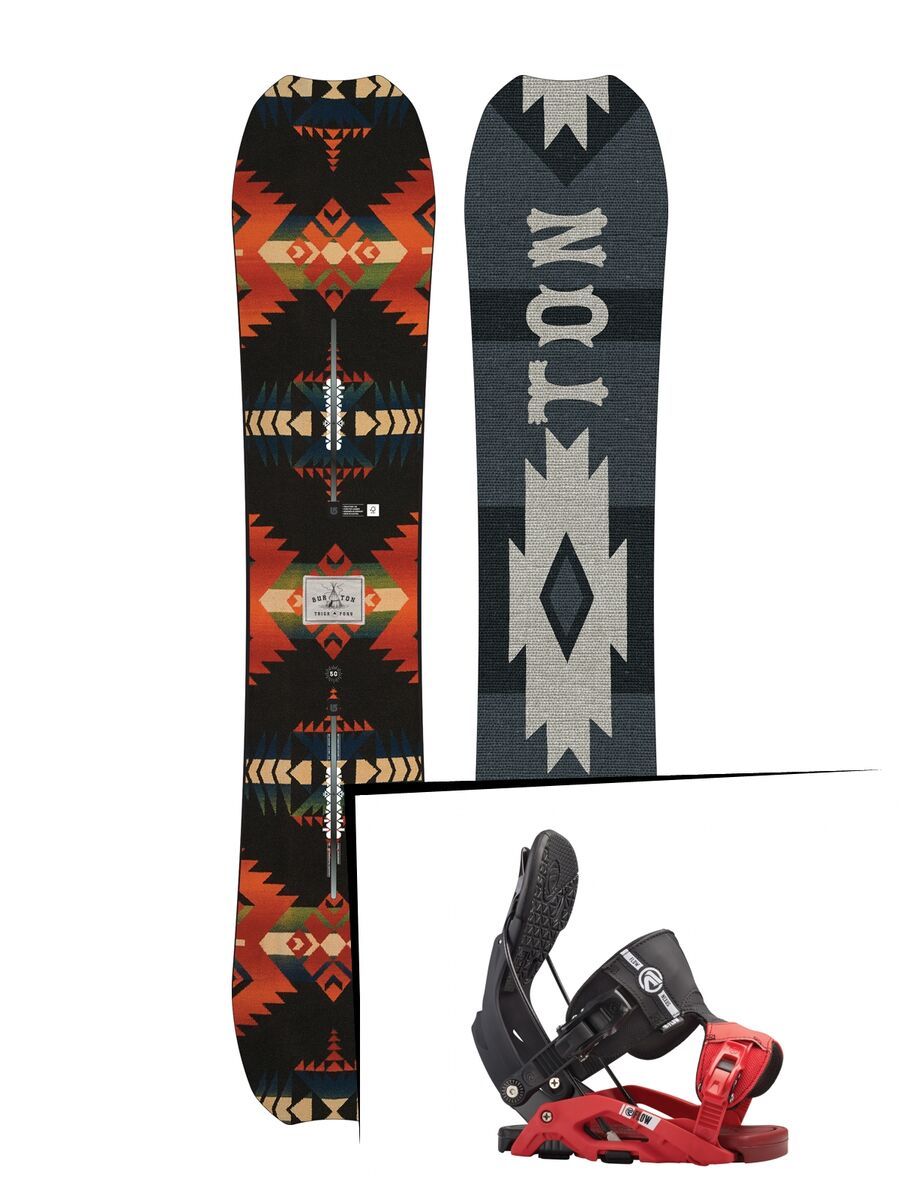 Set: Burton Trick Pony 2017 + Flow Nexus (1513160S) - Bild 1