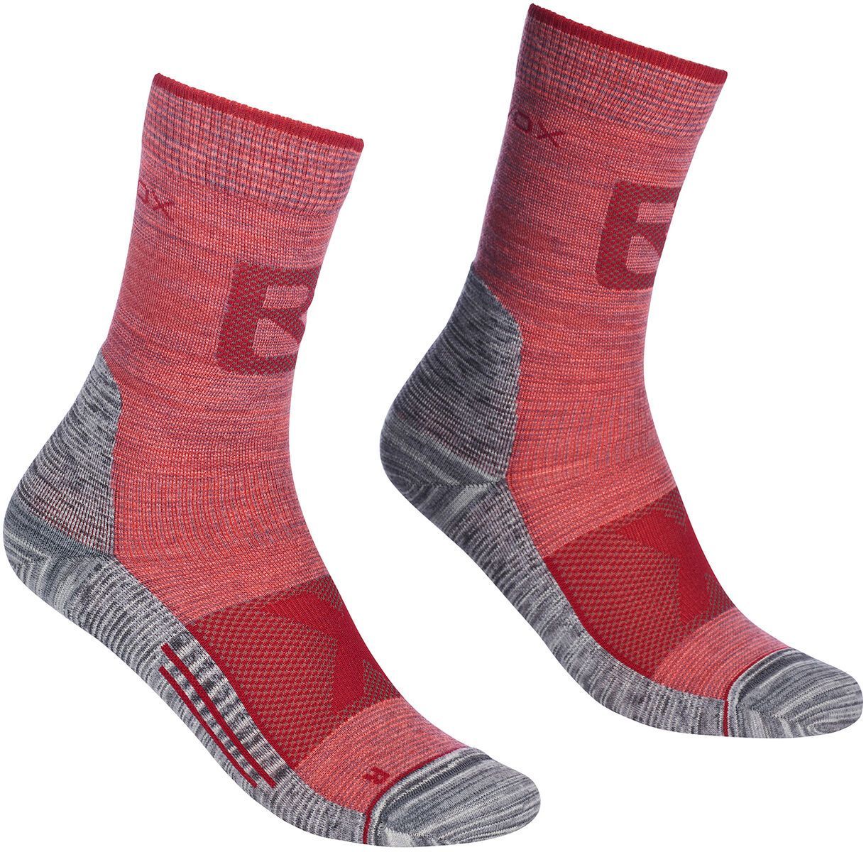 Ortovox Alpinist Pro Compression Mid Socks W, blush - Bild 1