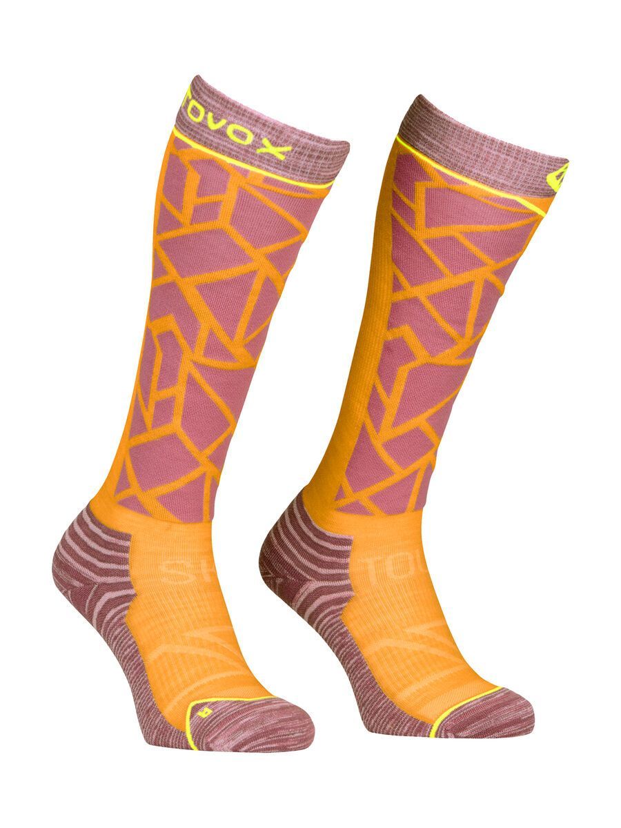 Ortovox Ski Tour Comp Long Socks W, autumn leaves - Bild 1