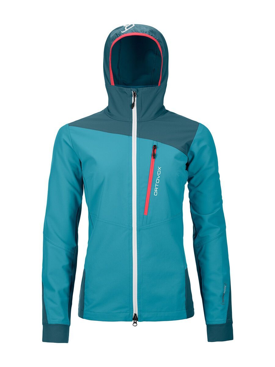 Ortovox Merino Shield Tec Pala Jacket W, aqua - Bild 1