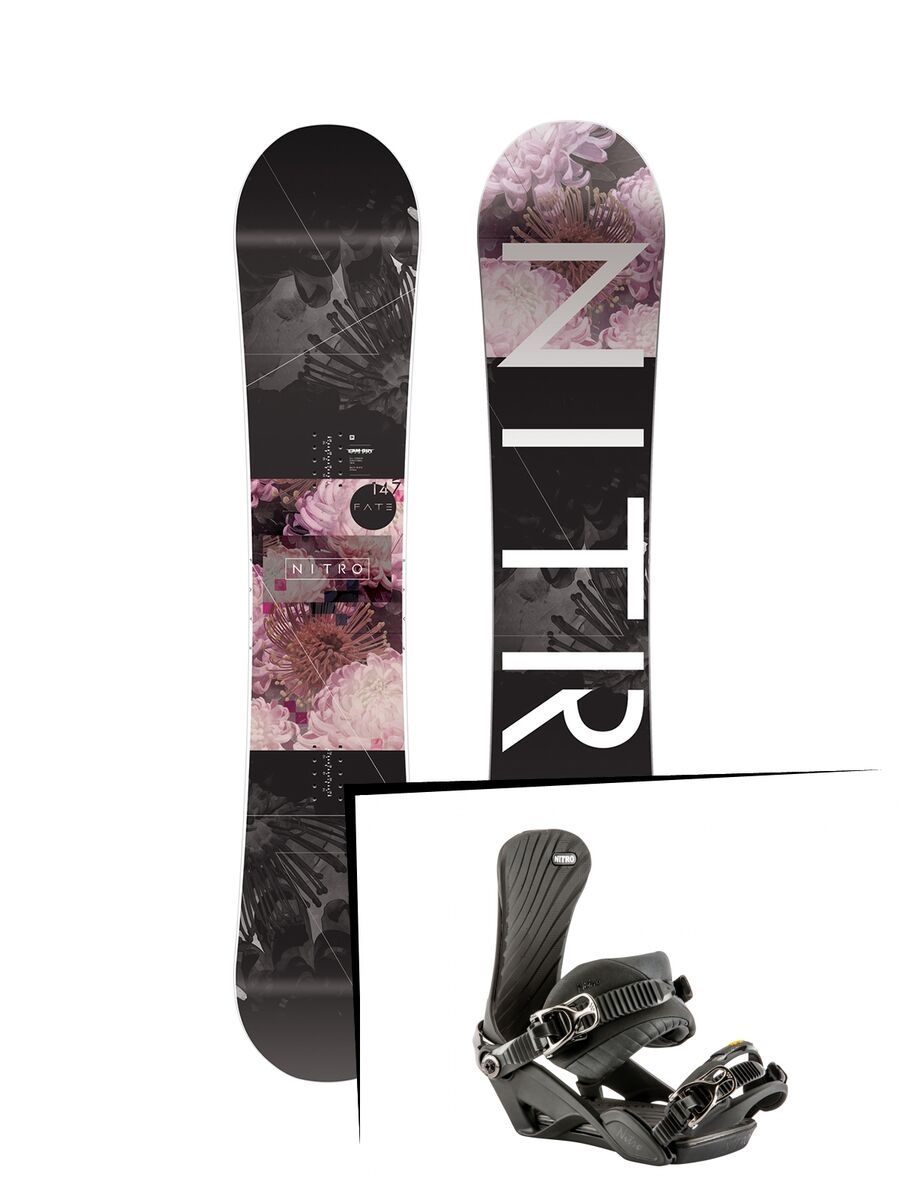 Set: Nitro Fate 2019 + Nitro Ivy black pearl - Bild 1