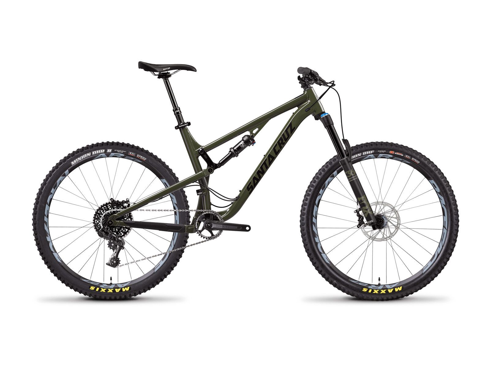 Santa Cruz Bronson AL S, gloss olive and black - Bild 1
