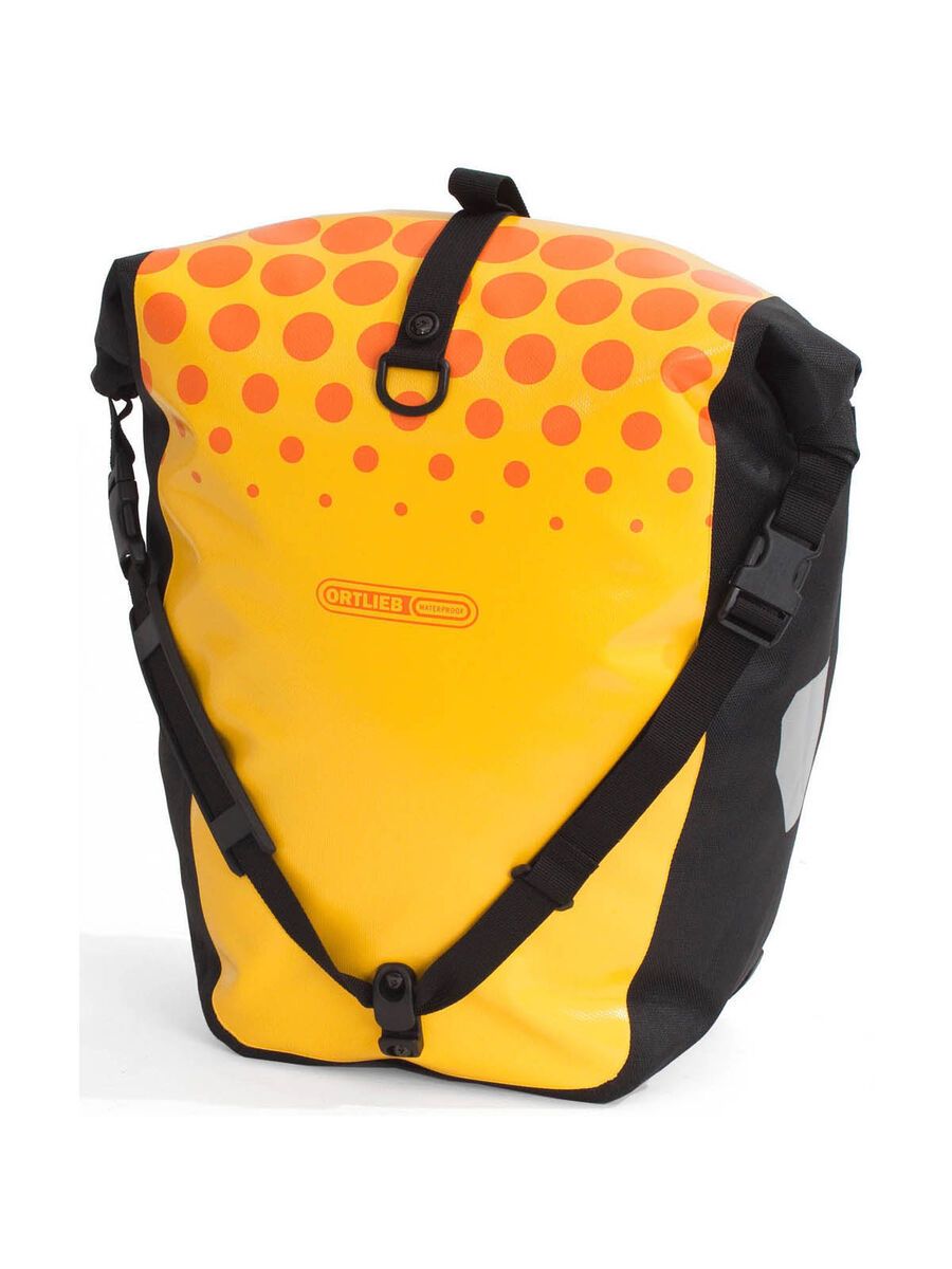 ORTLIEB Back Roller Classic Design Dots sonne orange BIKER BOARDER.DE