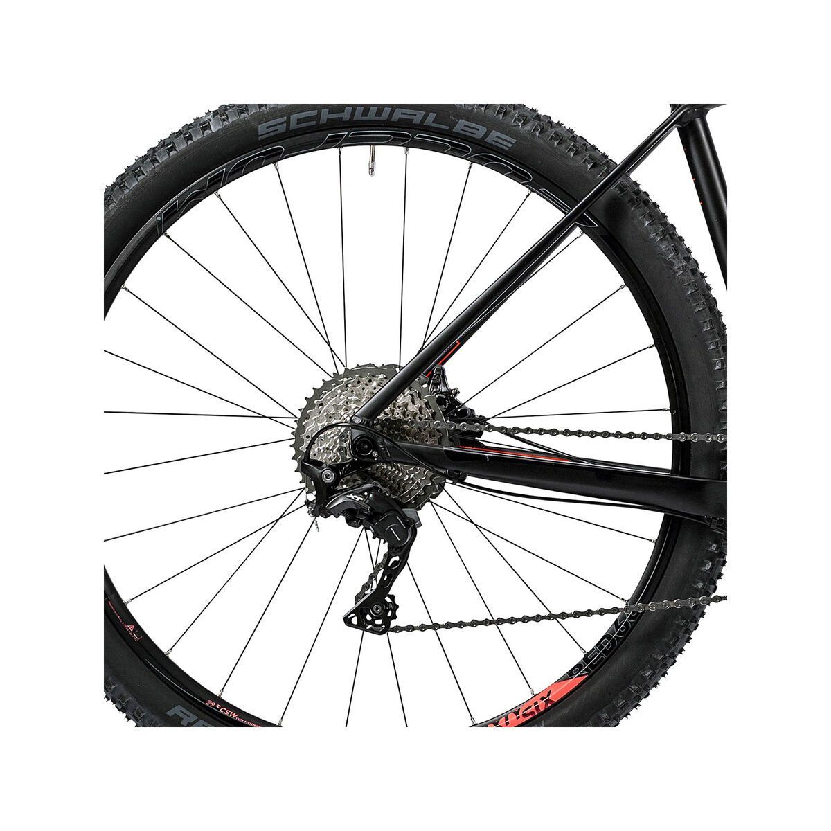 Cube Reaction HPA SL 27.5, black´n´flashred - Bild 4