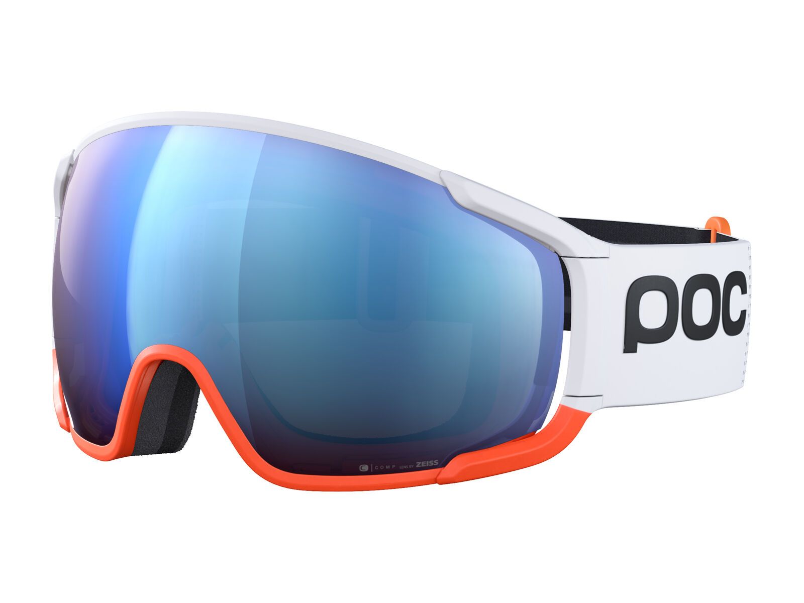POC Zonula Race Clarity Hi. Int. Partly Sunny Blue, hydrog. white/zink orange - Bild 1