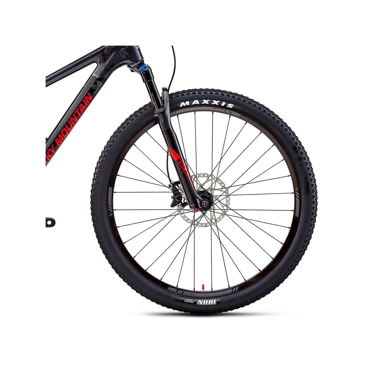 Rocky Mountain Vertex Carbon 50, smoke/black/flaming lips - Bild 3