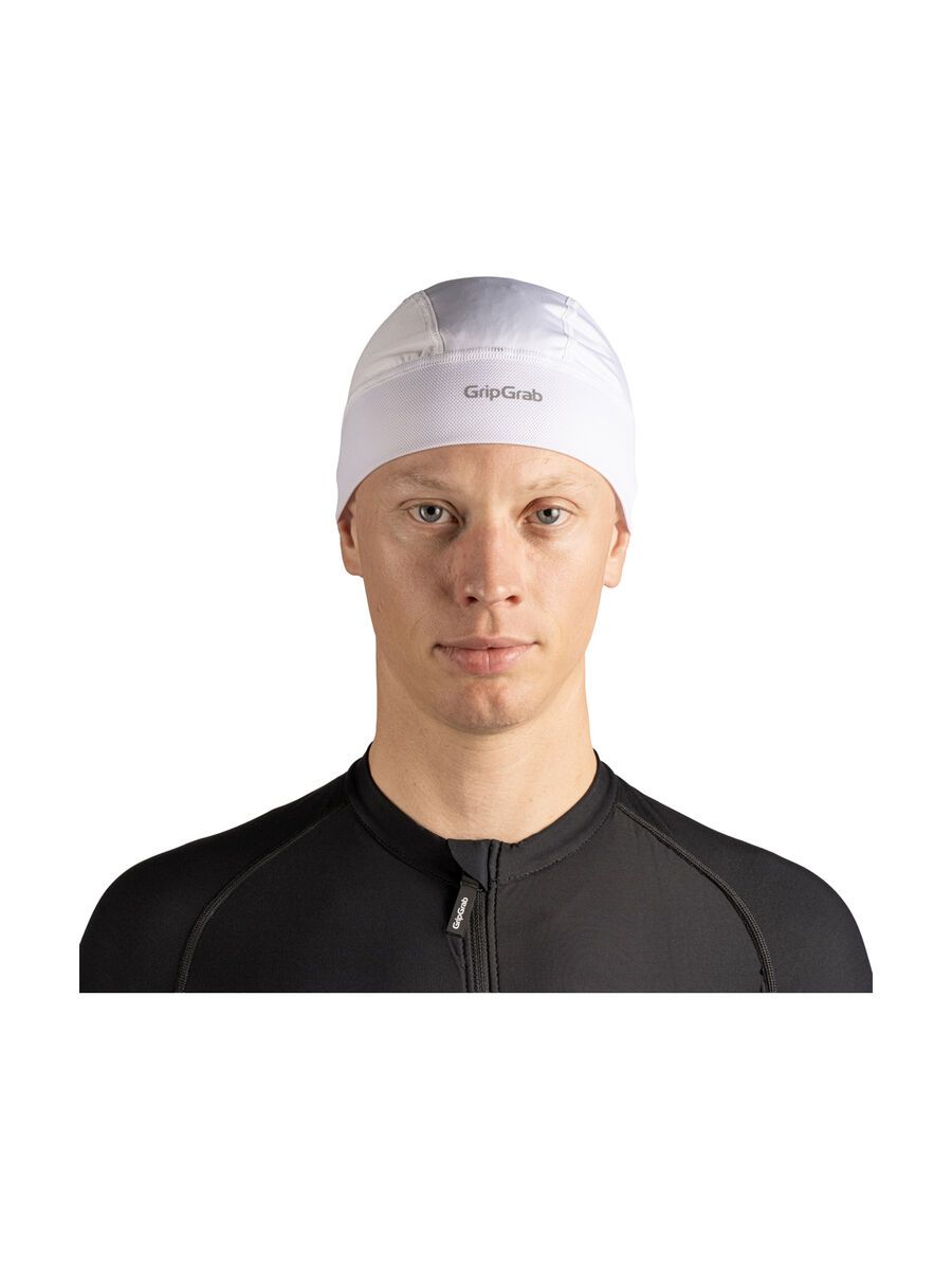 GripGrab UPF 50+ Lightweight Summer Skull Cap, white - Bild 2