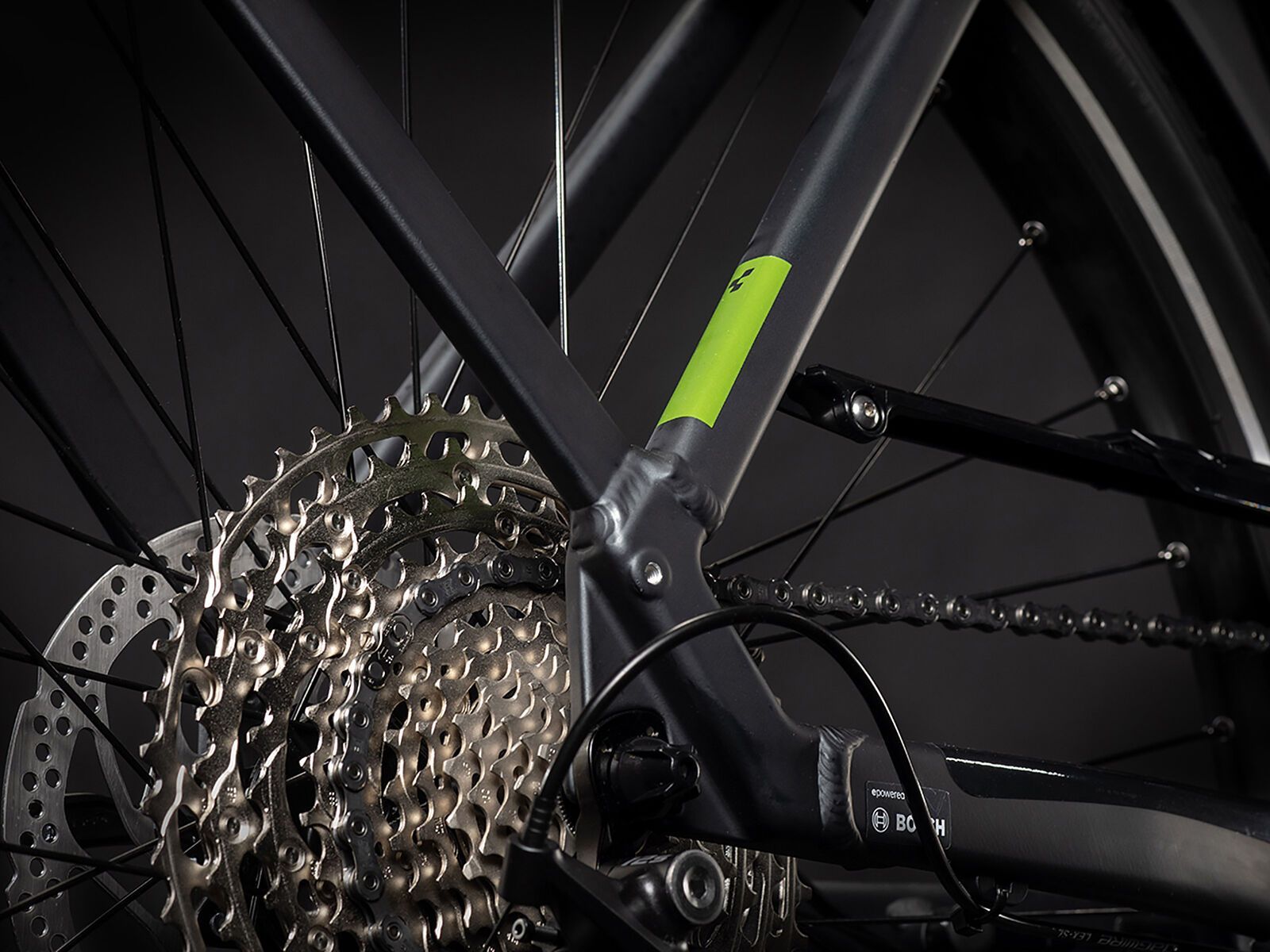 Cube Touring Hybrid EXC 500 Easy Entry, iridium´n´green - Bild 3