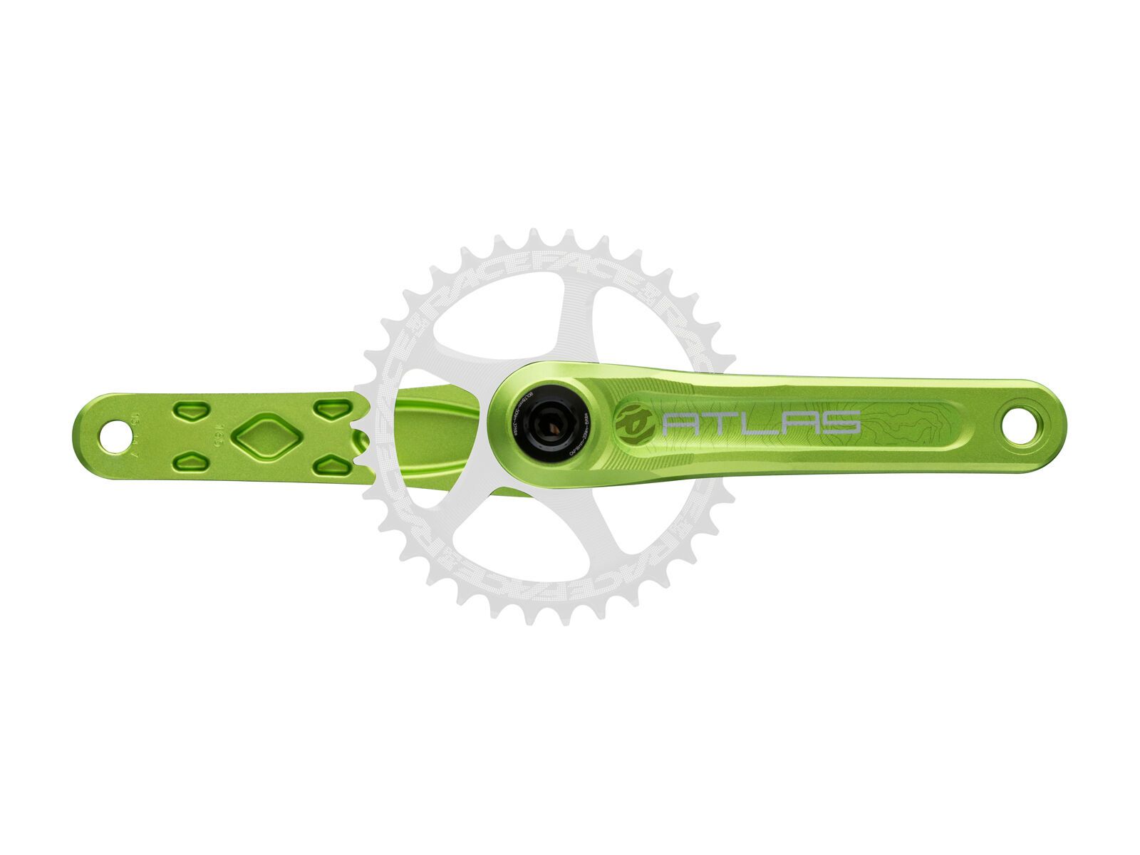 Race Face Atlas Cinch - 83 mm, green - Bild 1