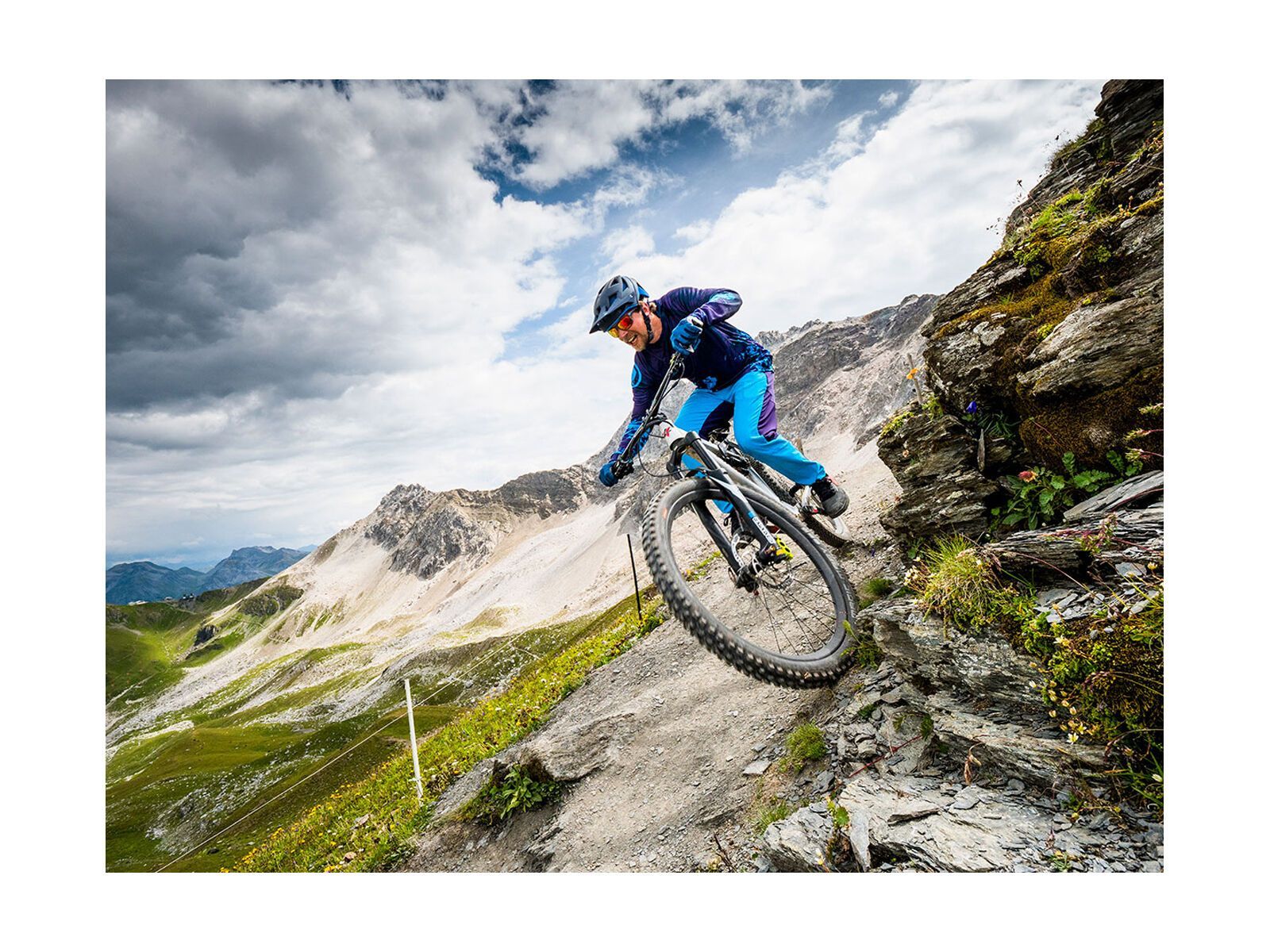 Endura MT500 Animo L/S Jersey, electric blue - Bild 6