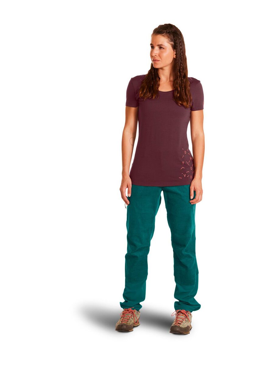 Ortovox 150 Merino Cool Lost TS W, winetasting - Bild 3