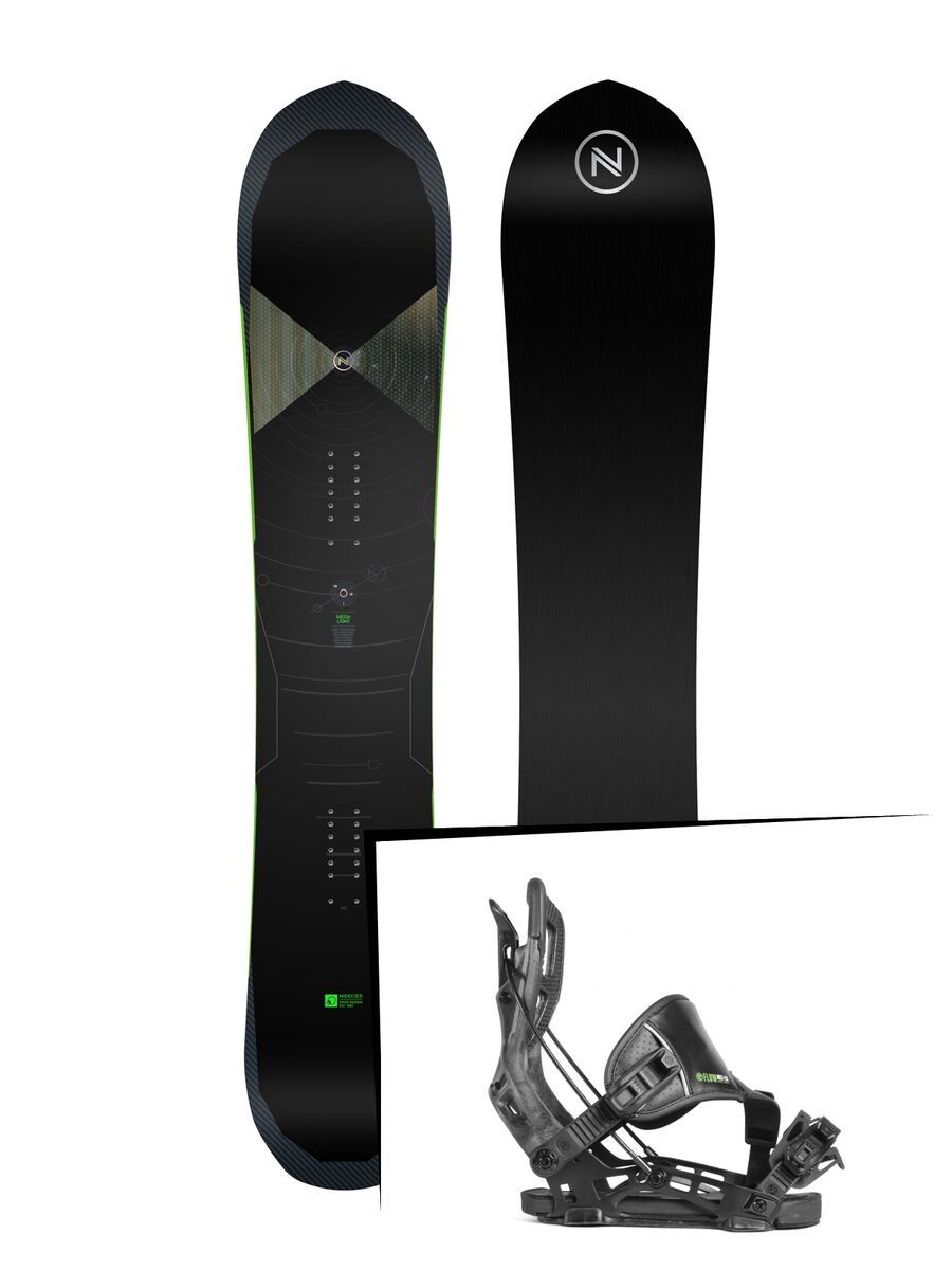 Set: Nidecker Megalight 2019 + Flow NX2-CX (2226509S) - Bild 1