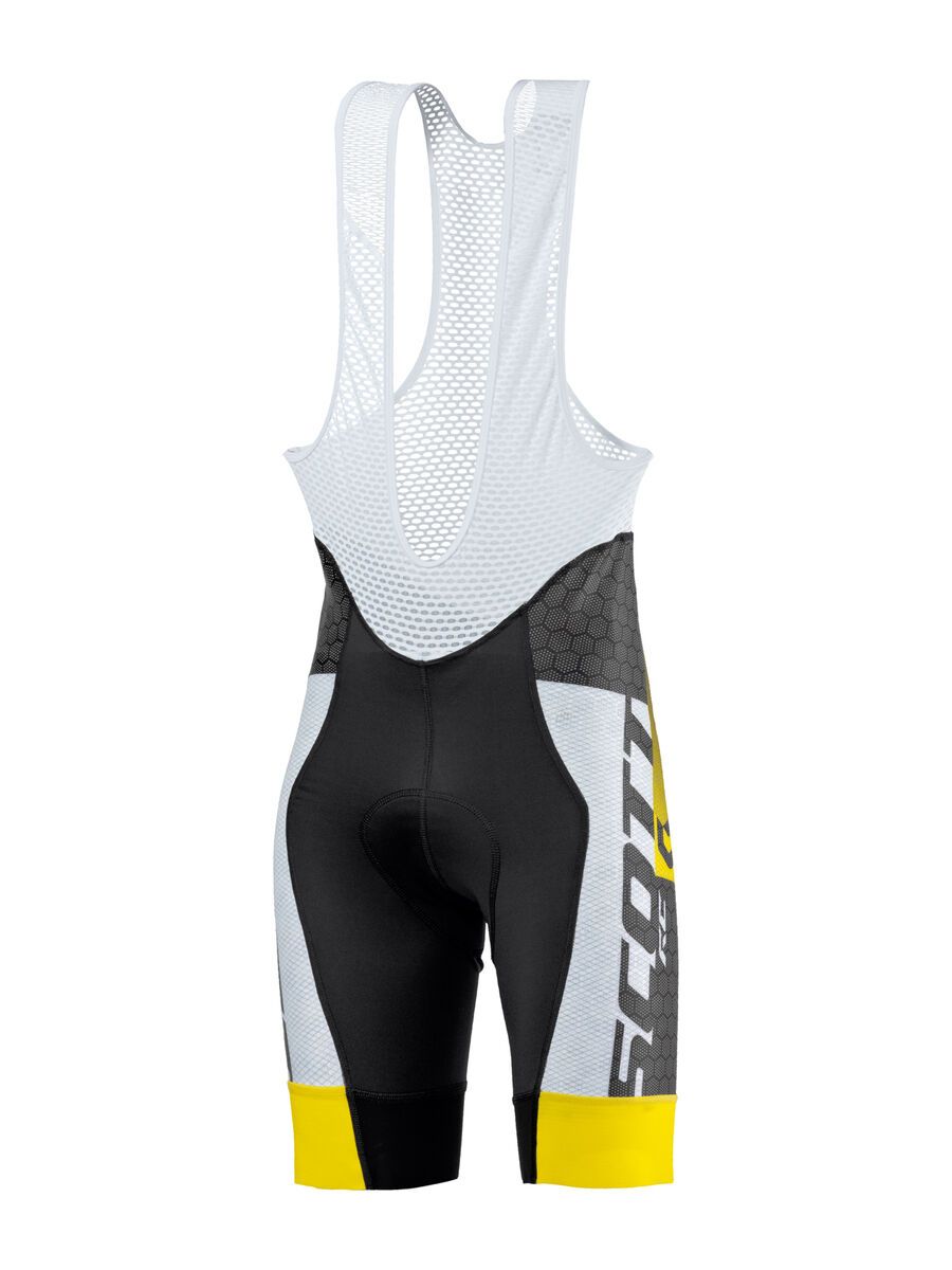 Scott RC Pro Tec Bibshorts, black/rc yellow - Bild 1