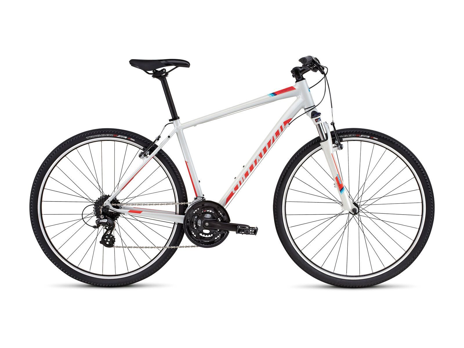 Specialized Crosstrail, dirty white/rocket red/cyan - Bild 1