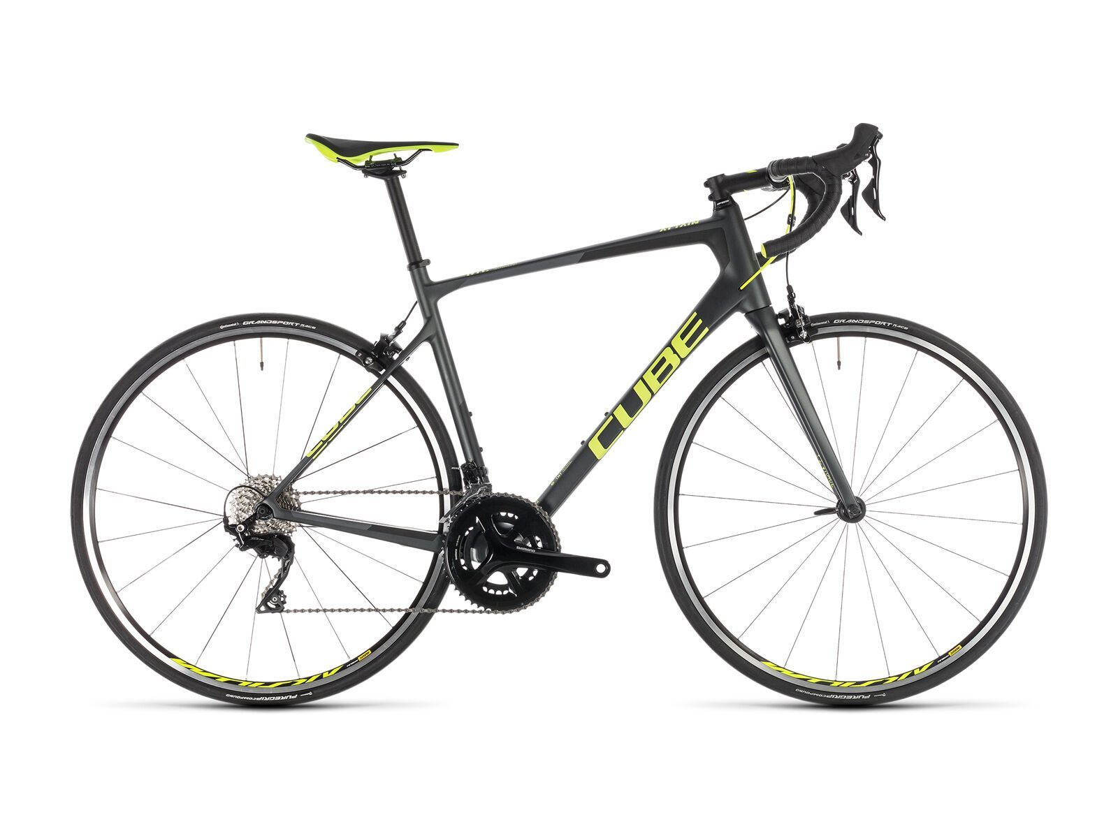 Cube Attain GTC Pro, iridium´n´flashyellow - Bild 1