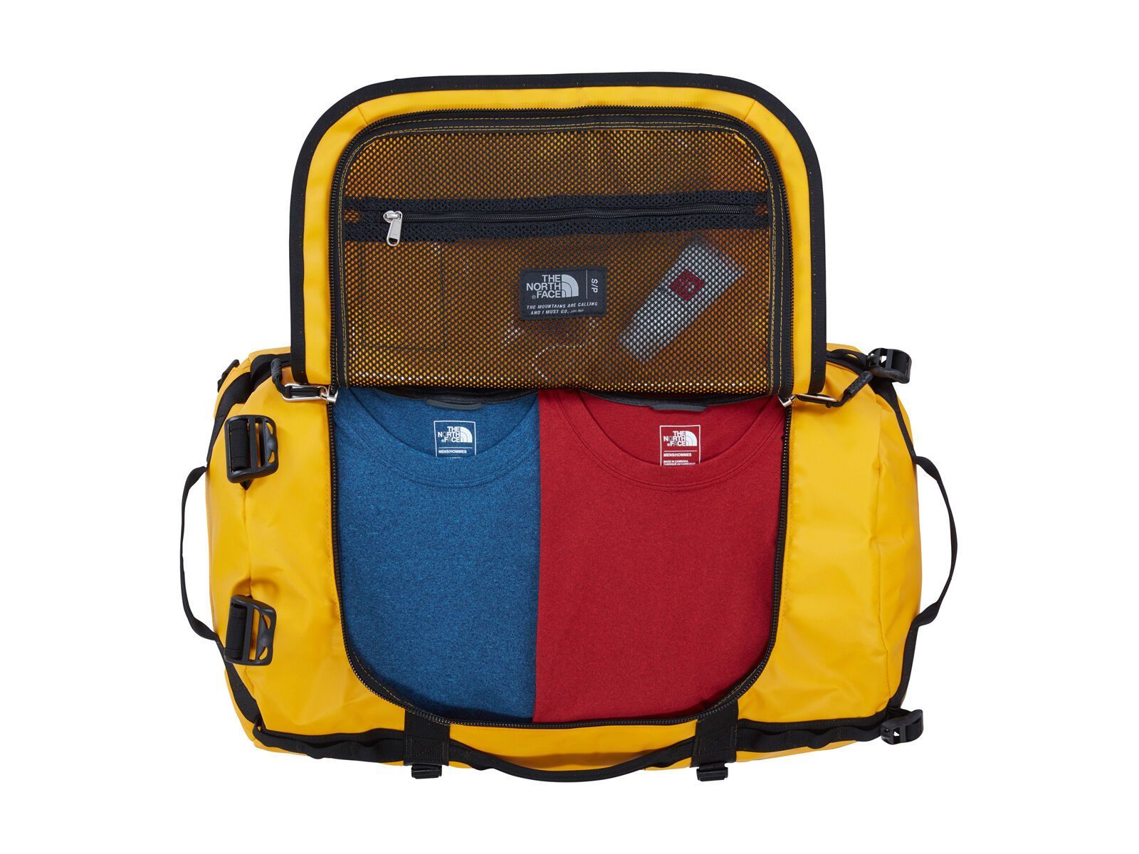 The North Face Base Camp Duffel - Small, summit gold/tnf black - Bild 3