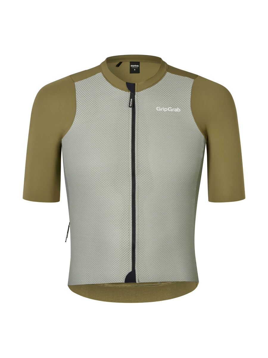 GripGrab PACR Lightweight Short Sleeve Jersey, olive green - Bild 2