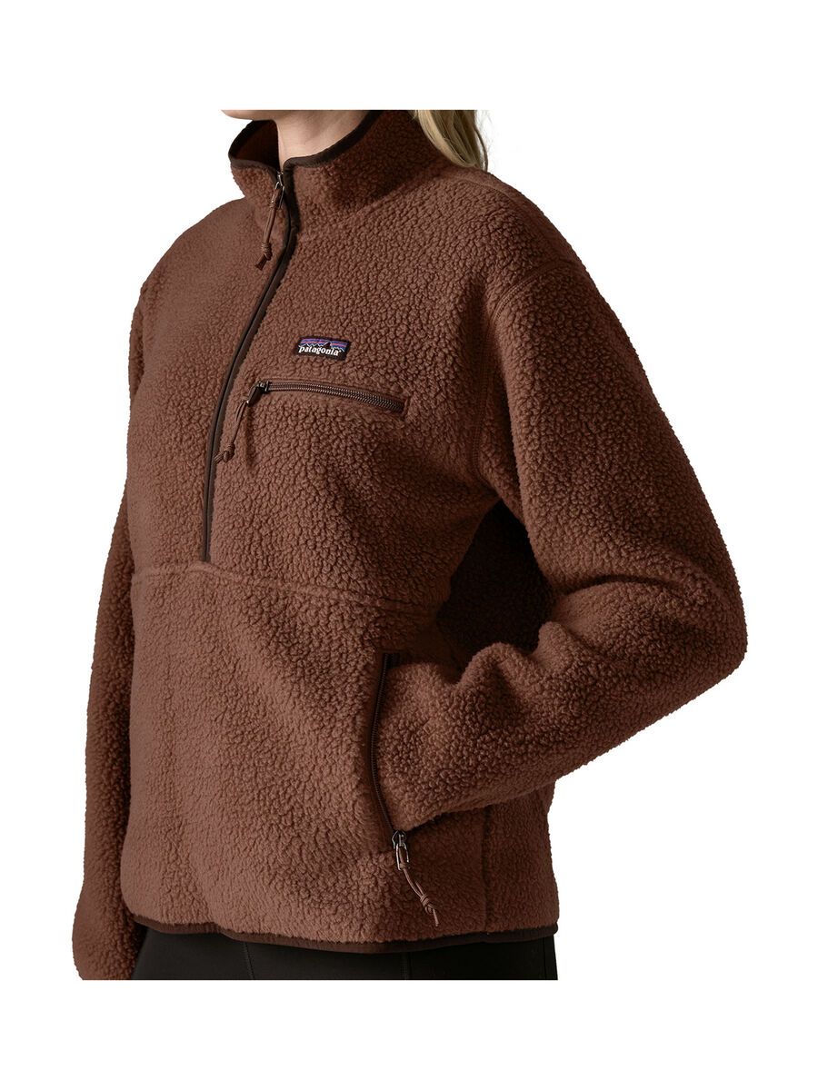 Patagonia Women's Retro Pile Marsupial Fleece Pullover, berm brown - Bild 2