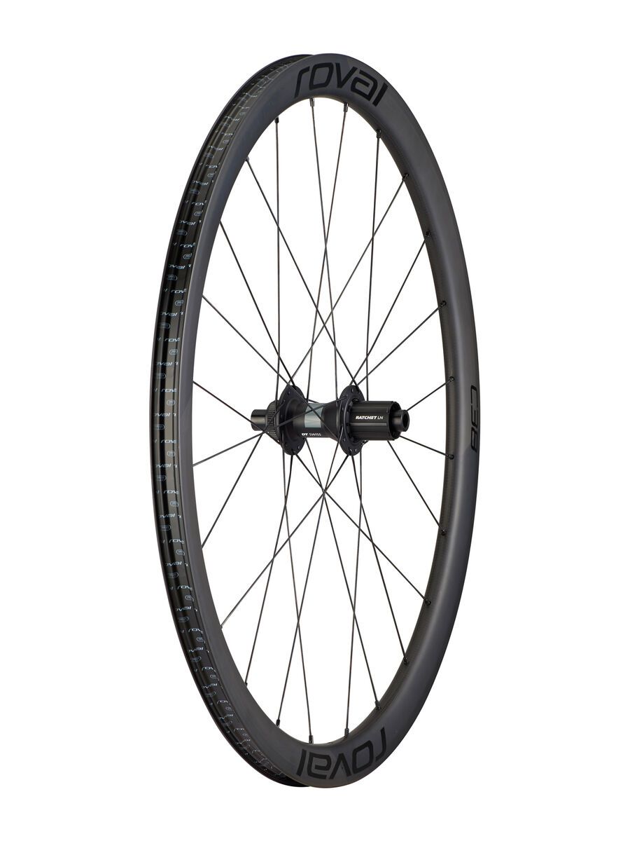 Specialized Roval Rapide C 38 Disc - 700C / 12x100/12x142 mm, satin carbon/black - Bild 5
