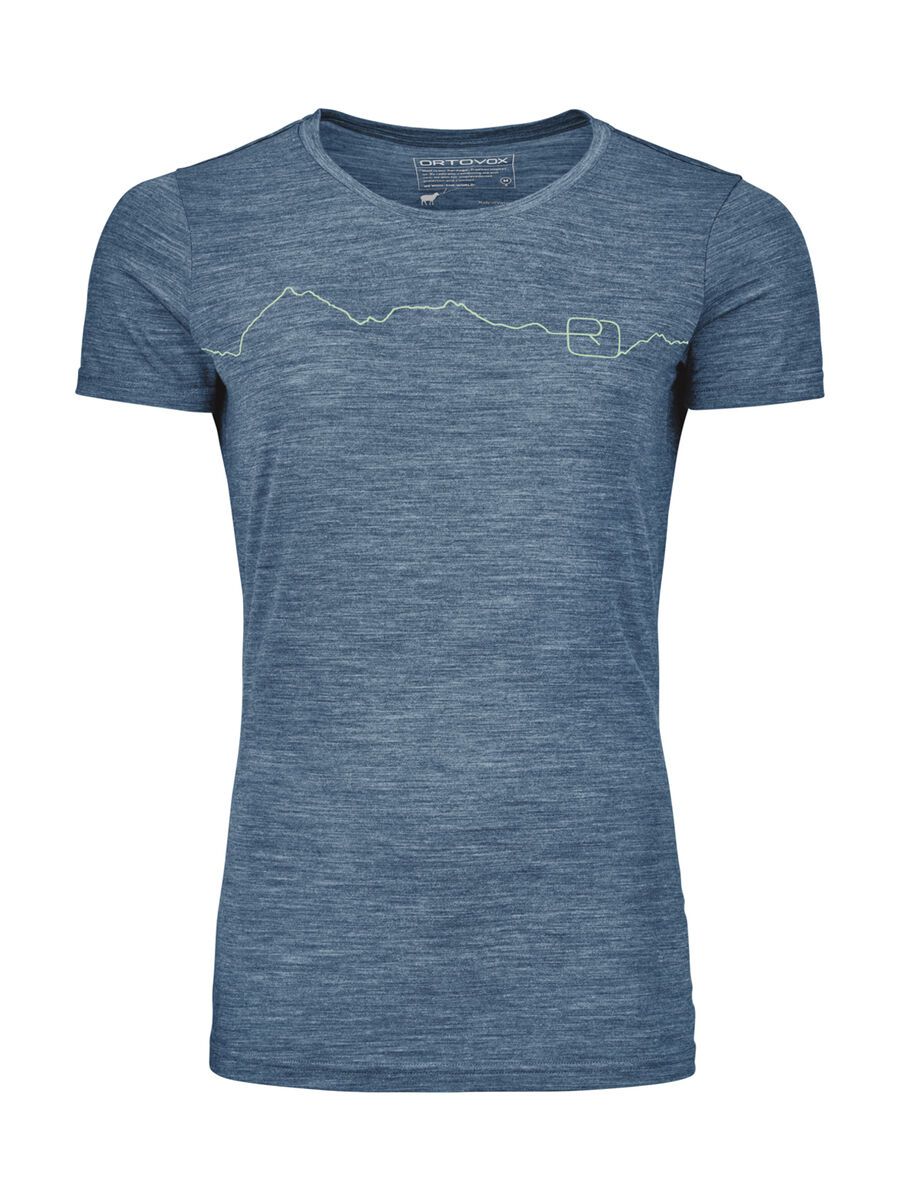 Ortovox 150 Merino Cool Mountain TS W, petrol blue blend - Bild 1