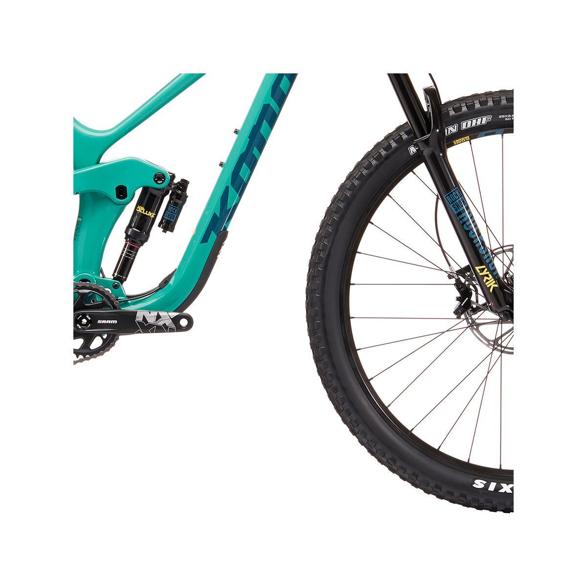 Kona Process 153 CR 29, gloss seafoam w/ dark seafoam & dandelion yellow decals - Bild 4