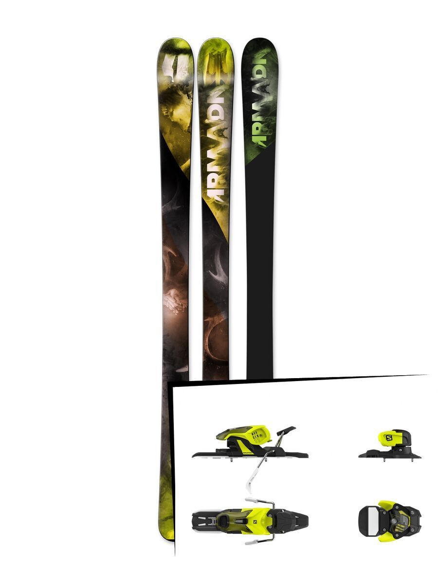 Set: Armada Invictus 89 TI 2016 + Salomon Warden 11 (1706223) - Bild 1