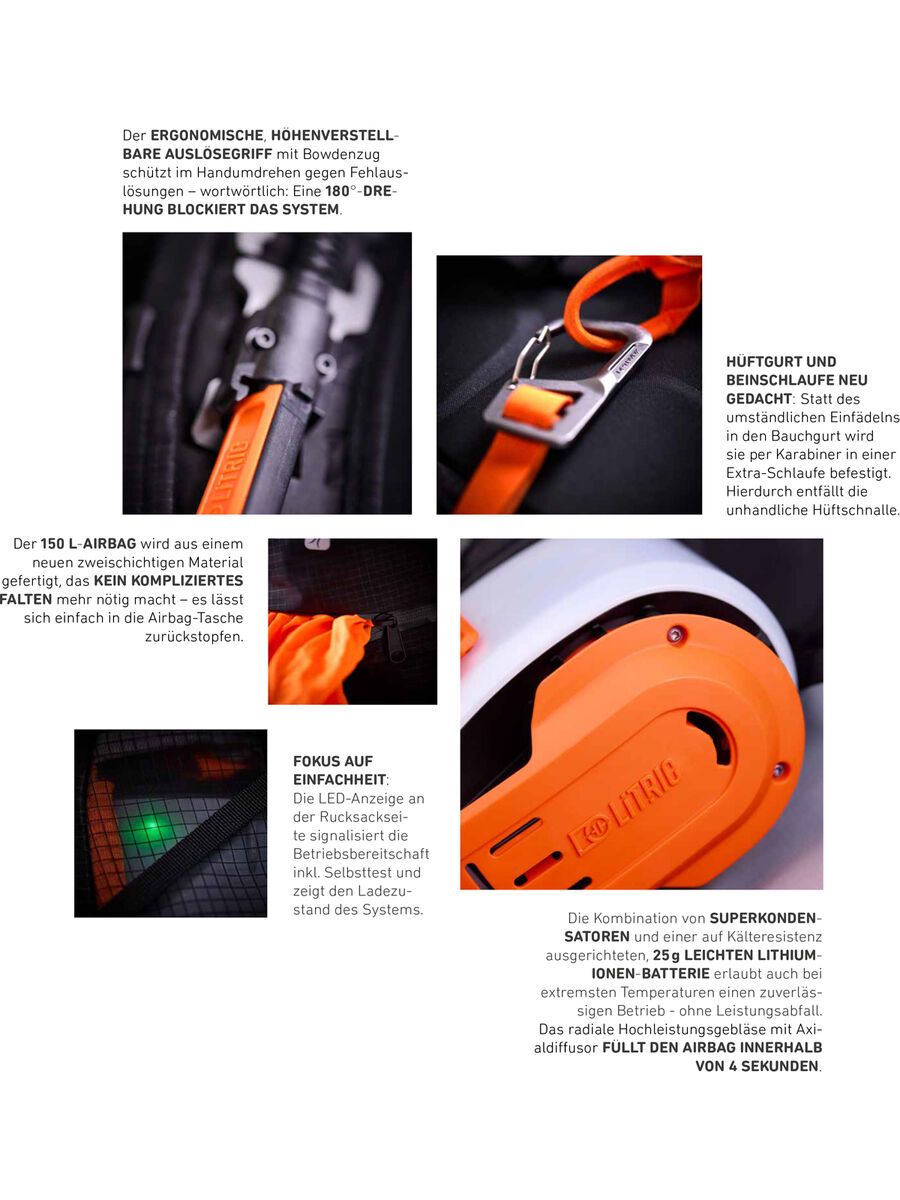 Ortovox Avabag LiTRIC Tour 30, dark linen - Bild 12