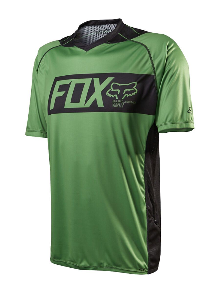 Fox Attack SS Jersey, green - Bild 1