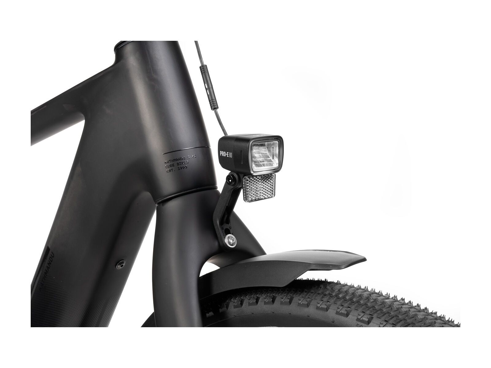 Cube Acid E-Bike Frontlicht Pro-E 80 X-Connect, black - Bild 2