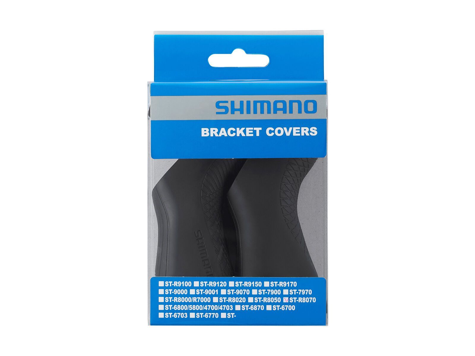 Shimano Griffgummi für Rennrad Schalt-/Bremshebel - ST-R8070 / Links/Rechts, schwarz - Bild 2