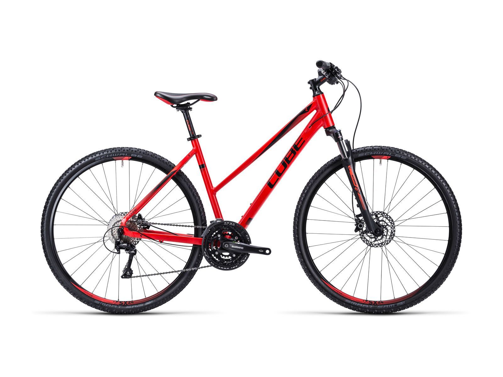 Cube Nature Pro Trapeze, red black - Bild 1
