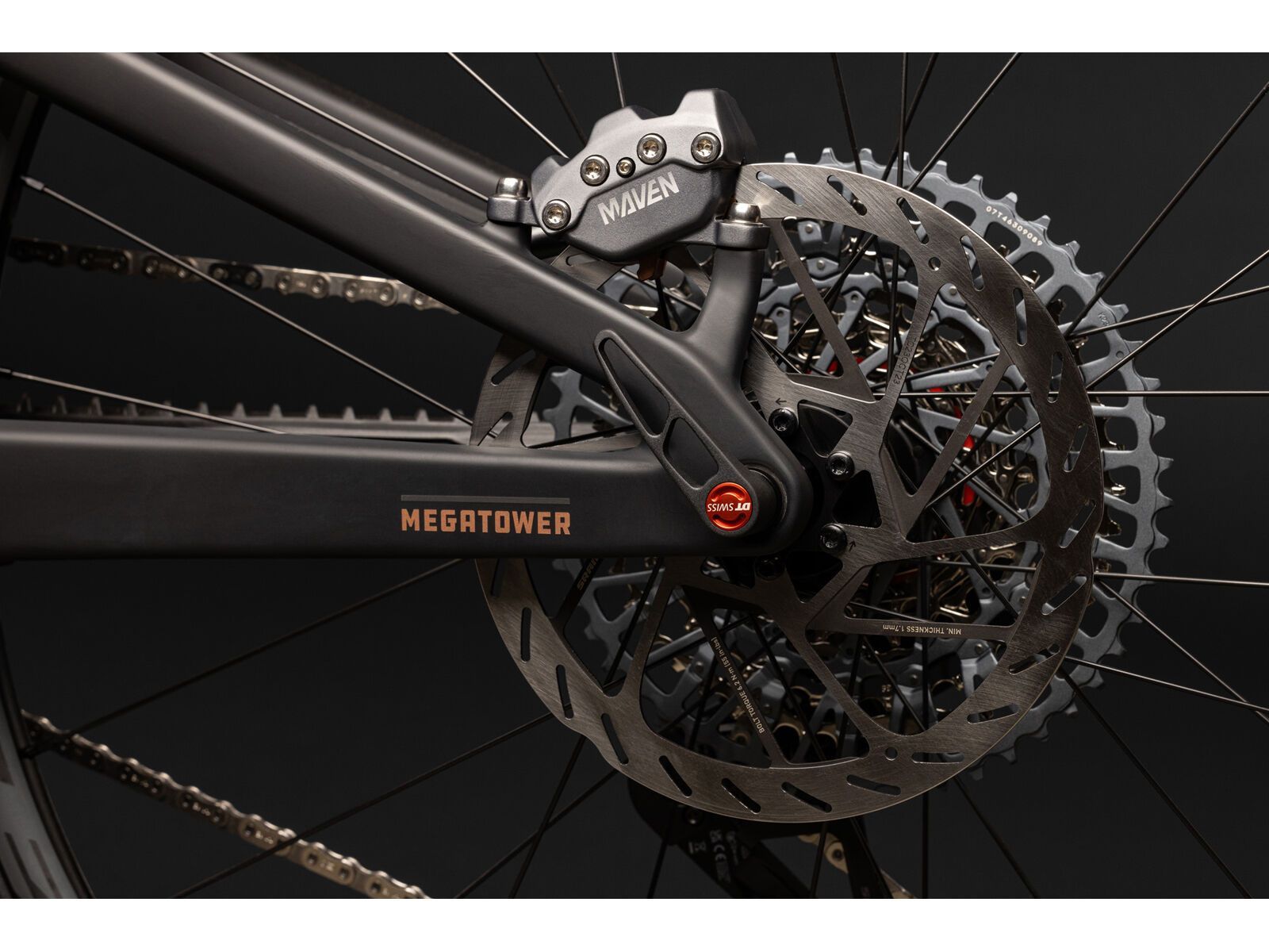 Santa Cruz Megatower C / GX AXS / 29, matte carbon black - Bild 9