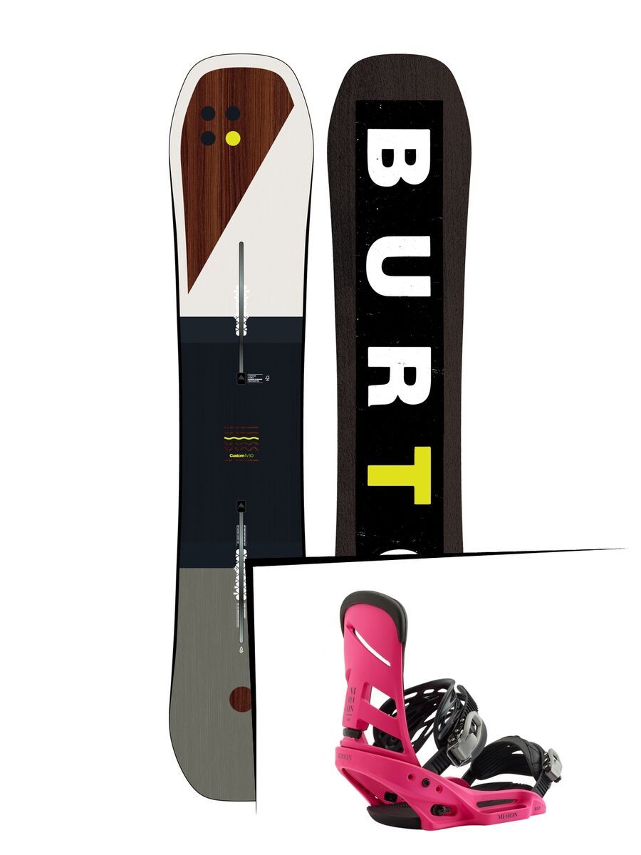 Set: Burton Custom Flying V 2019 +  Mission EST (2218414S) - Bild 1