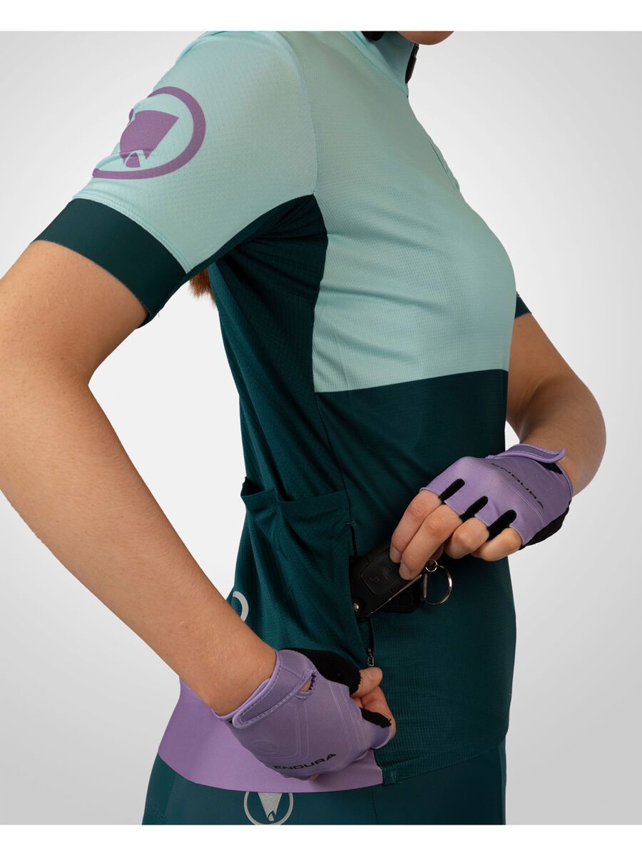 Endura Damen FS260 Print Trikot (kurzarm), violet - Bild 10