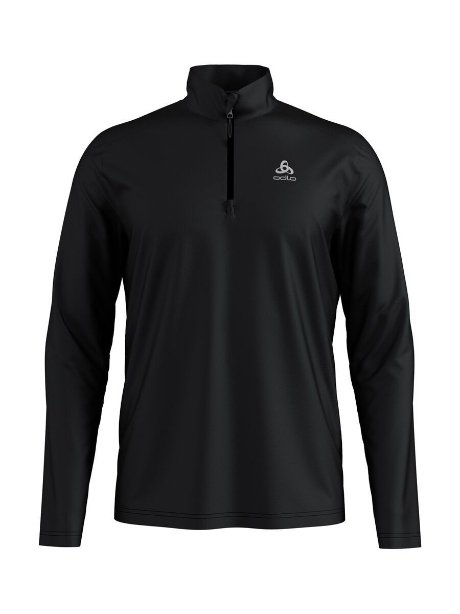Odlo Midlayer 1/2 Zip Bernina, black - Bild 1