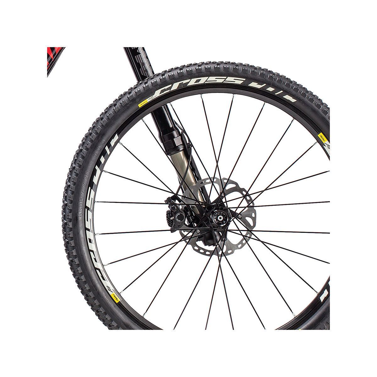 Cannondale Trigger 27.5 Carbon 2, race red with exposed carbon, jet black gloss - Bild 2